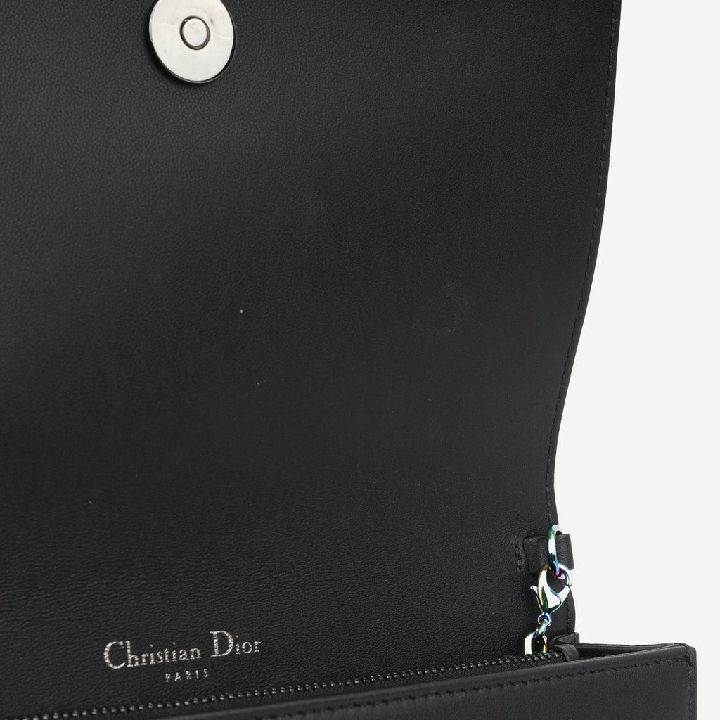 Christian Dior Lady Dior Pouch - Matte Black