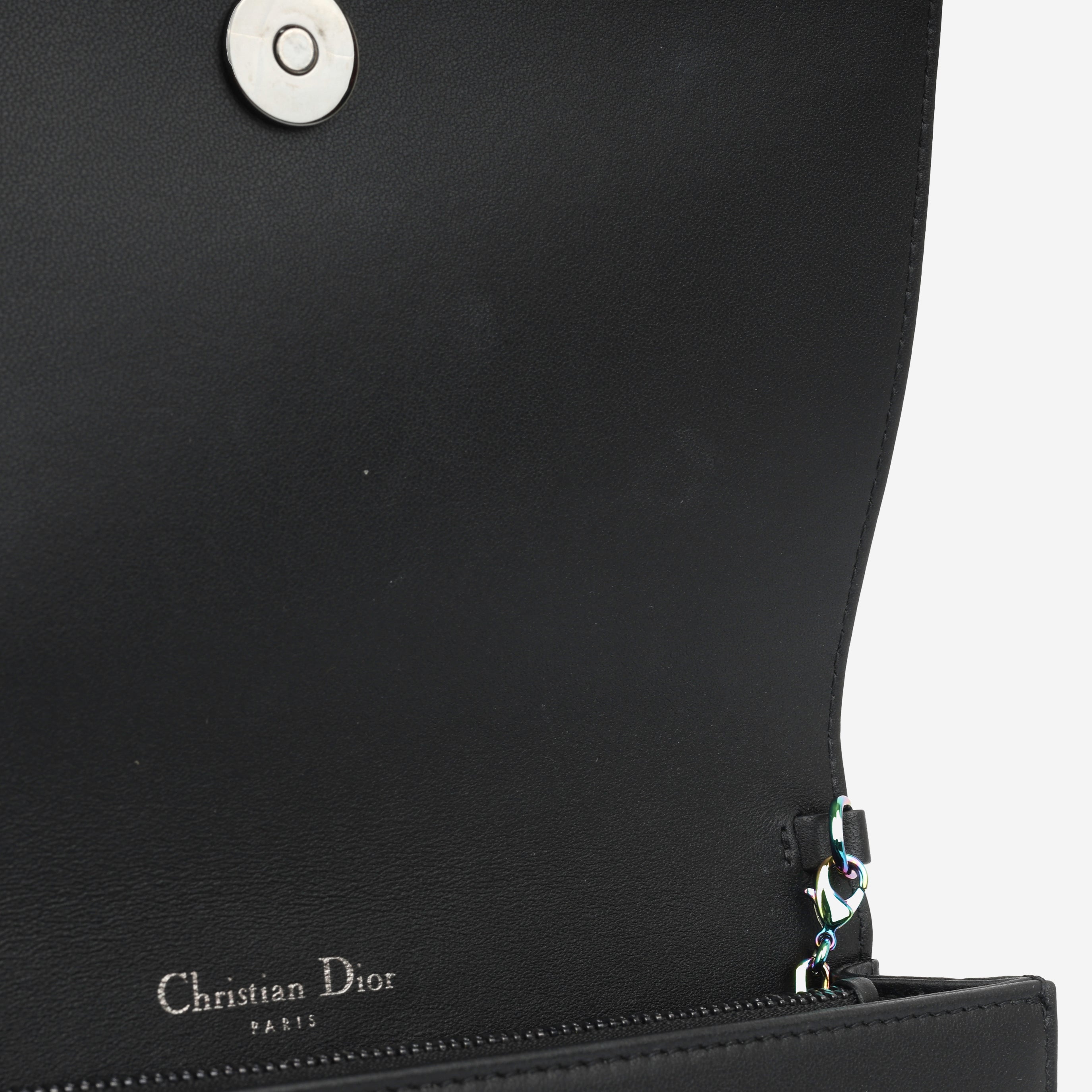 Christian Dior Lady Dior Pouch - Matte Black