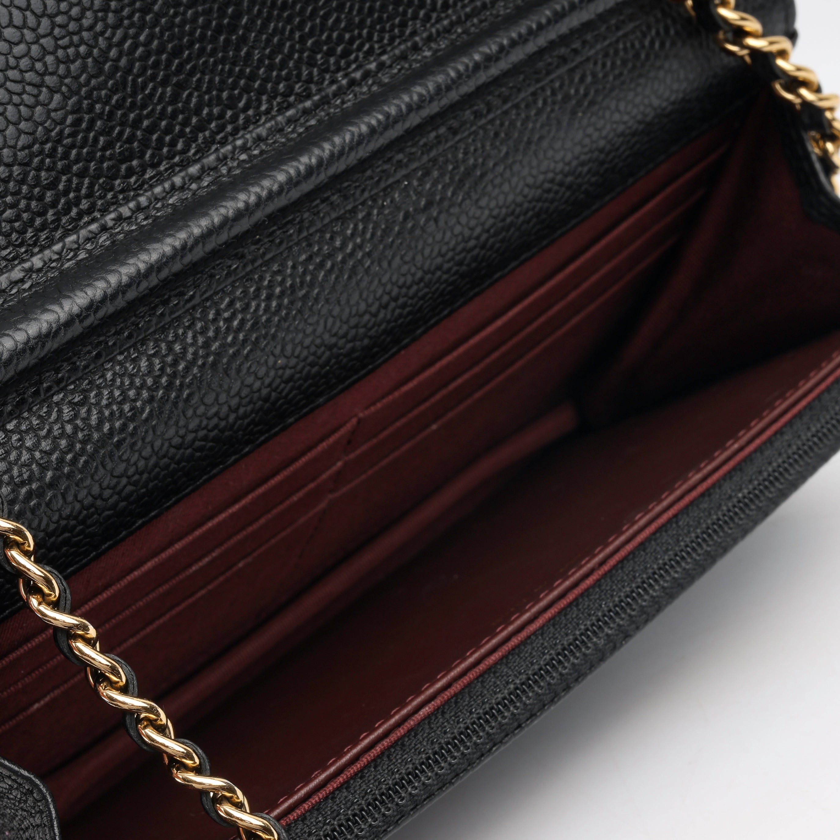 Chanel Classic Wallet on Chain