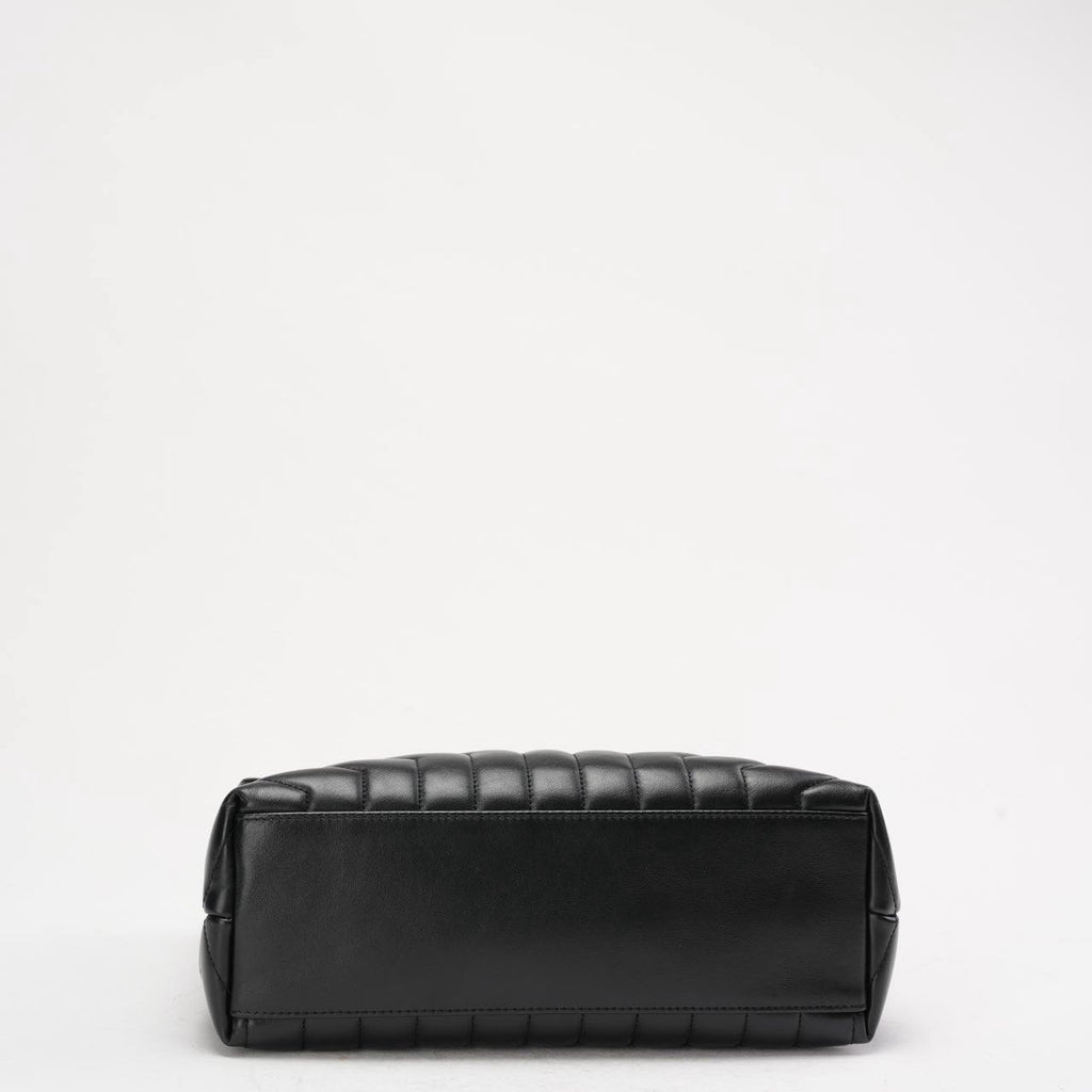 Saint Laurent Black Loulou Medium Shoulder Bag 2018