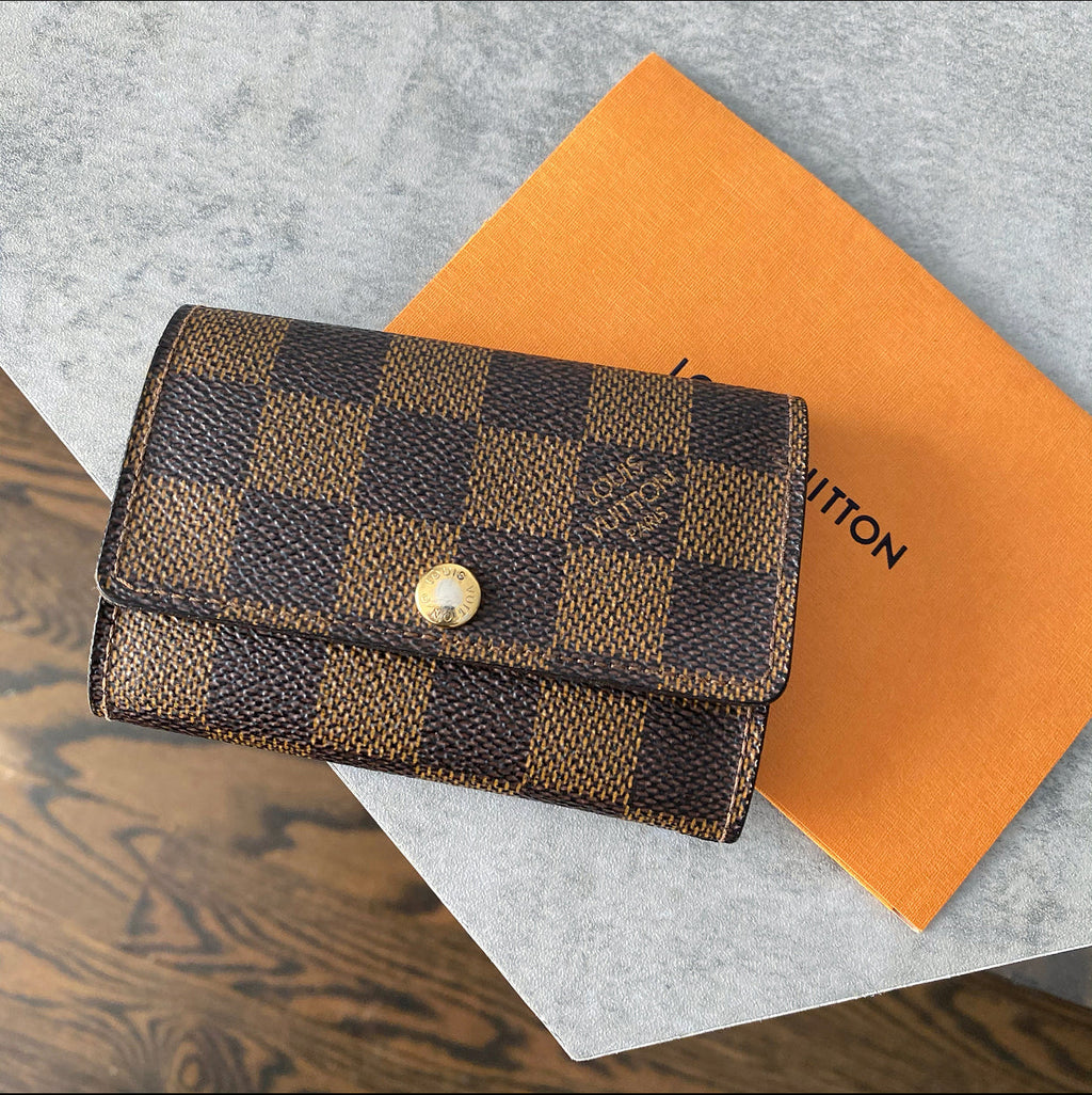 Louis Vuitton Damier Ebene 6 Key Holder Case