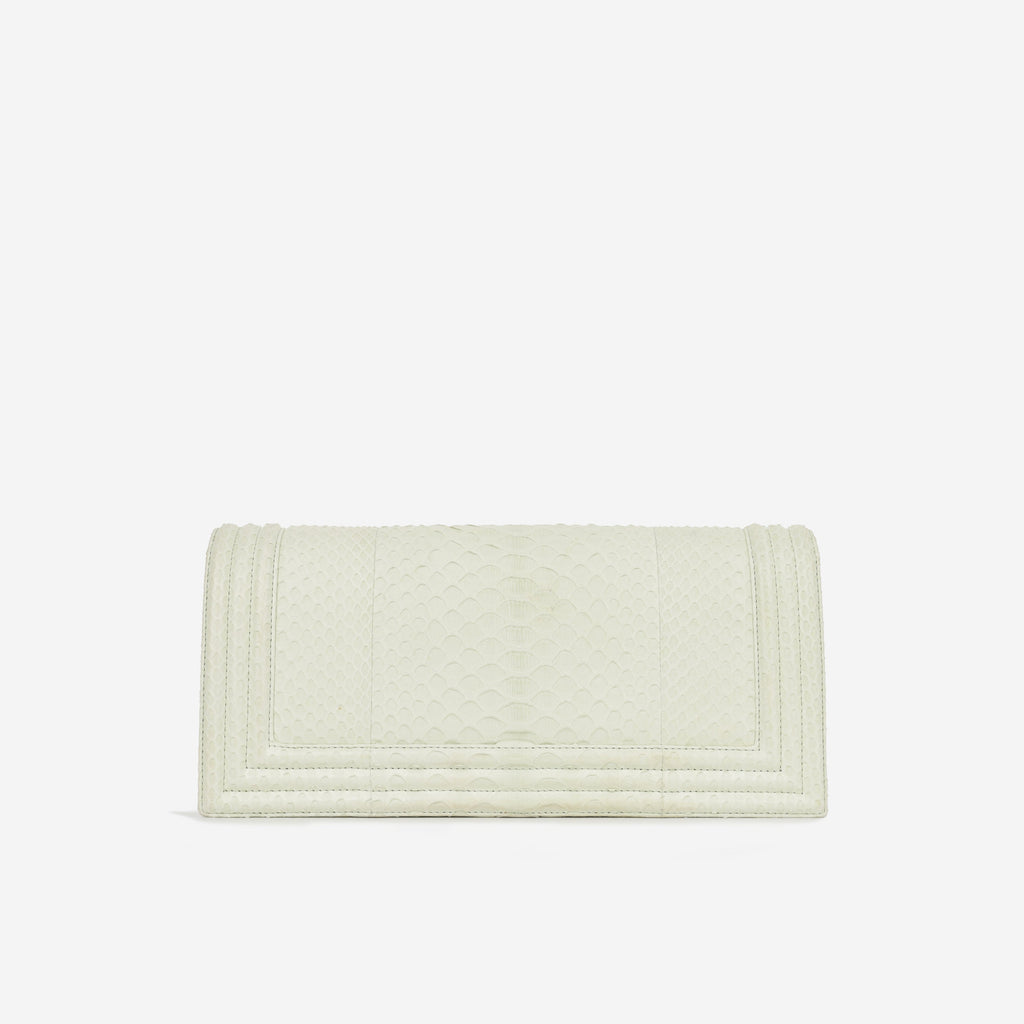 Chanel Boy Clutch - Ice Green