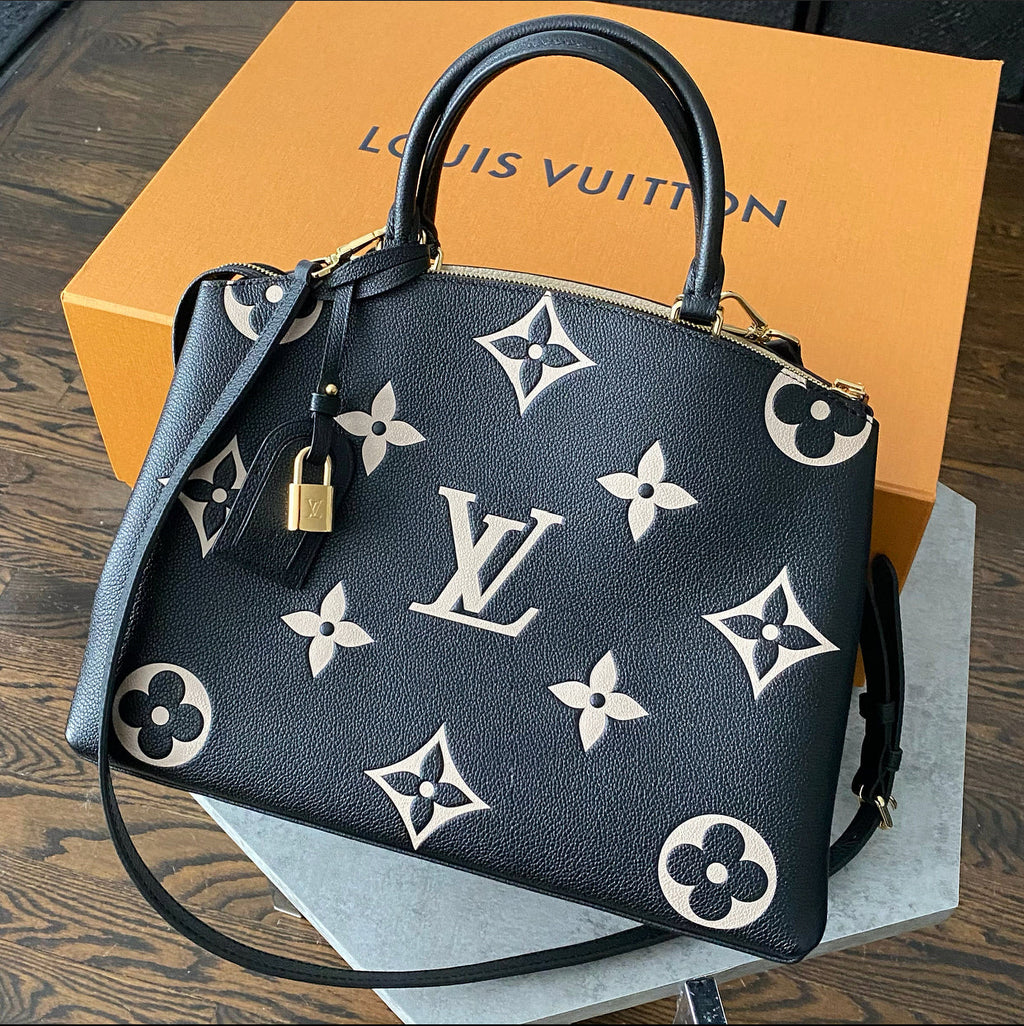 Louis Vuitton Grand Palais Bicolor Monogram Empreinte Bag