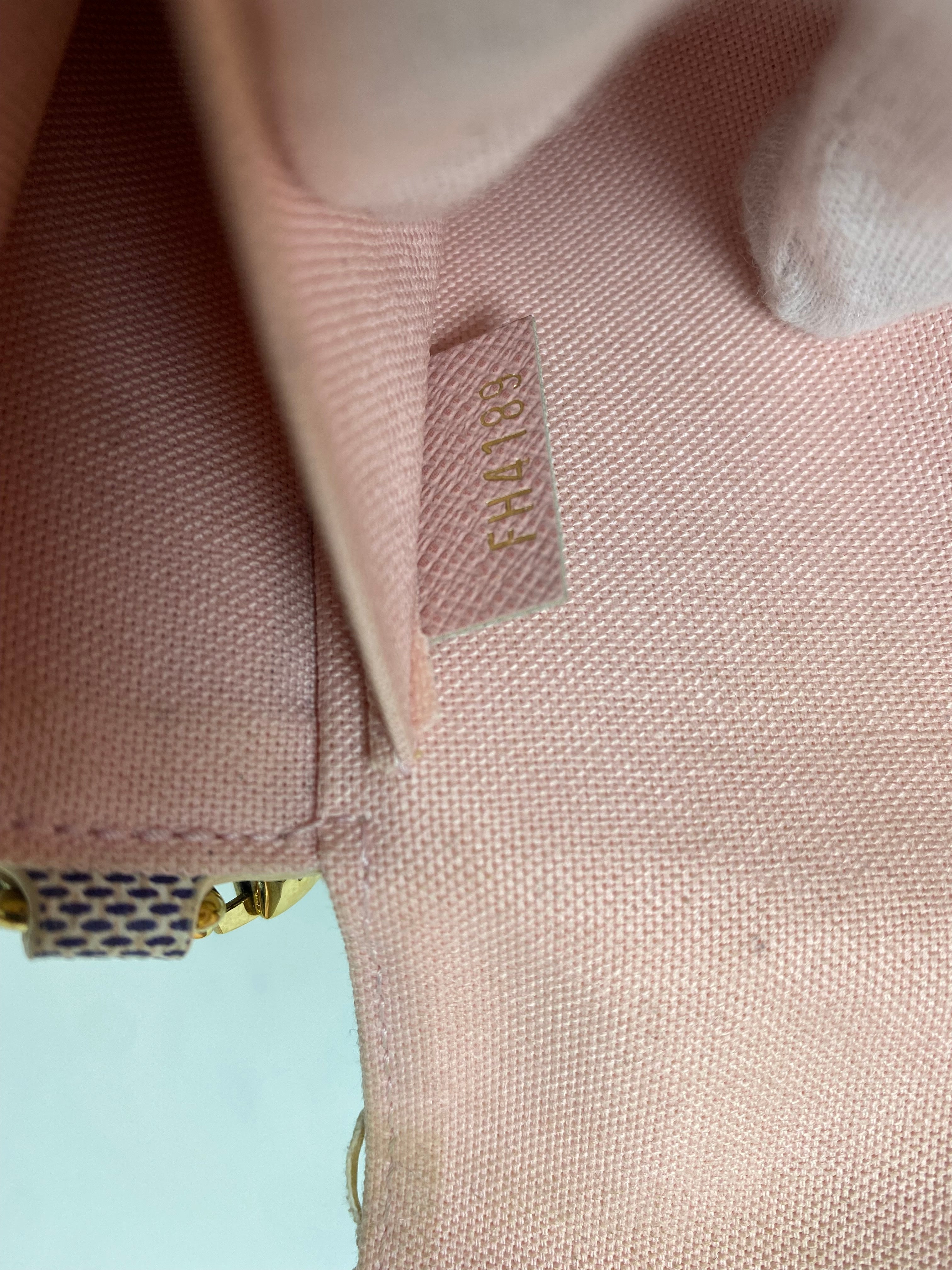 Louis Vuitton Damier Azur Felicie Pochette Crossbody Bag