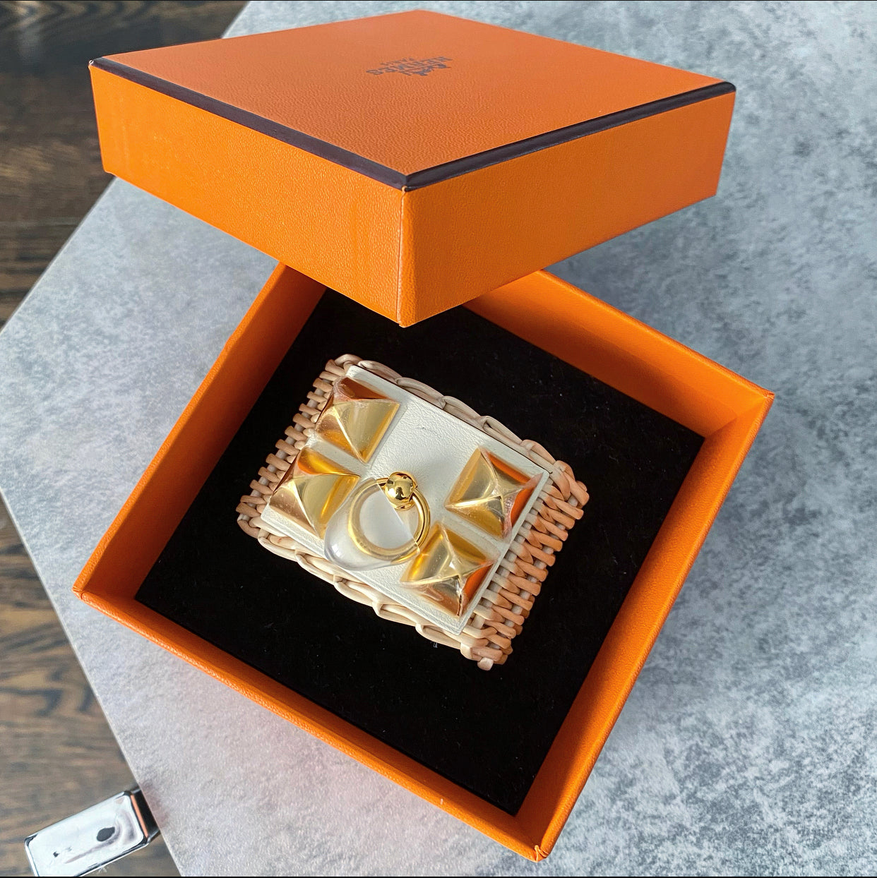 Hermes Medor Picnic Cuff Bracelet - SM
