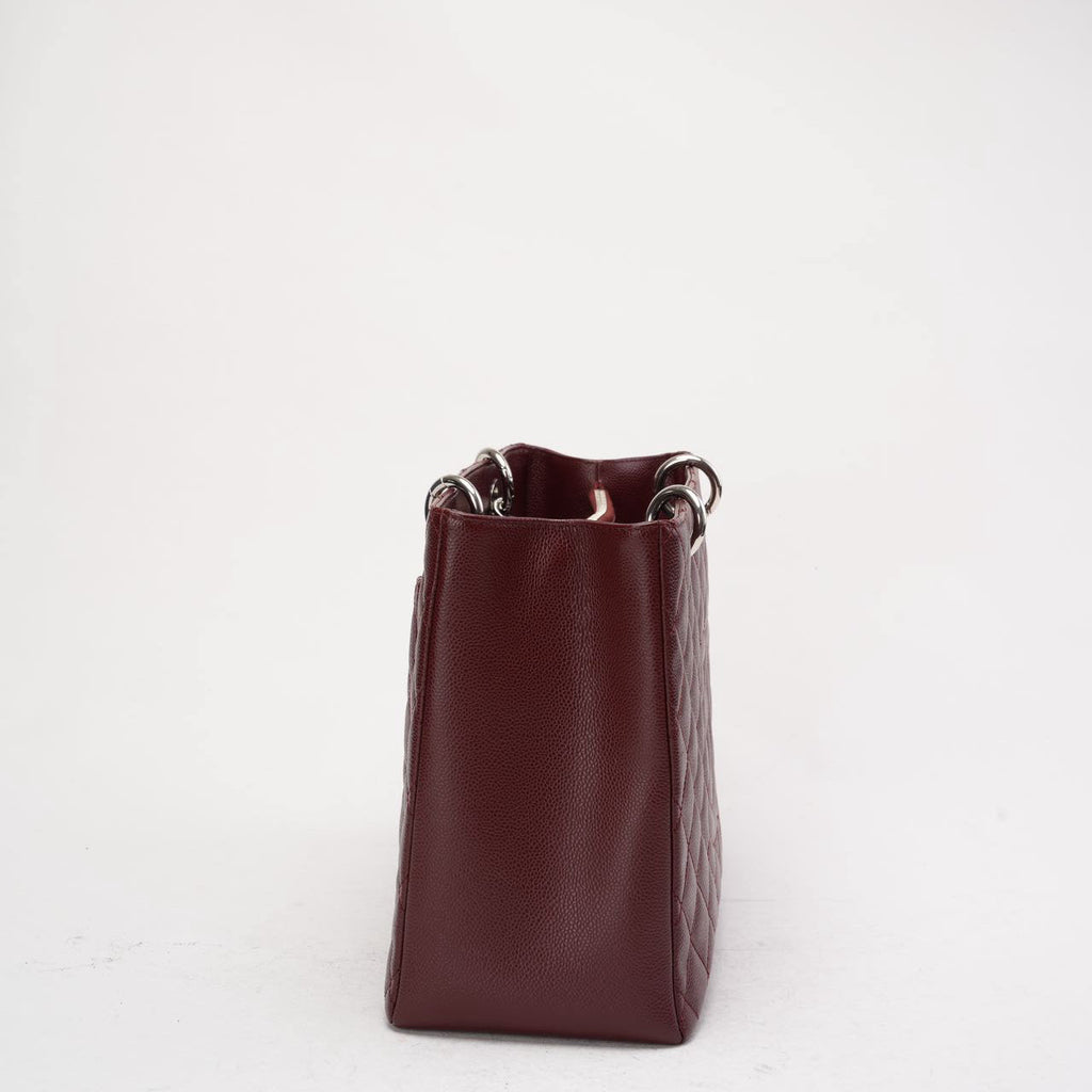Chanel Grand Shopping Tote (GST) in Burgundy Caviar 2014