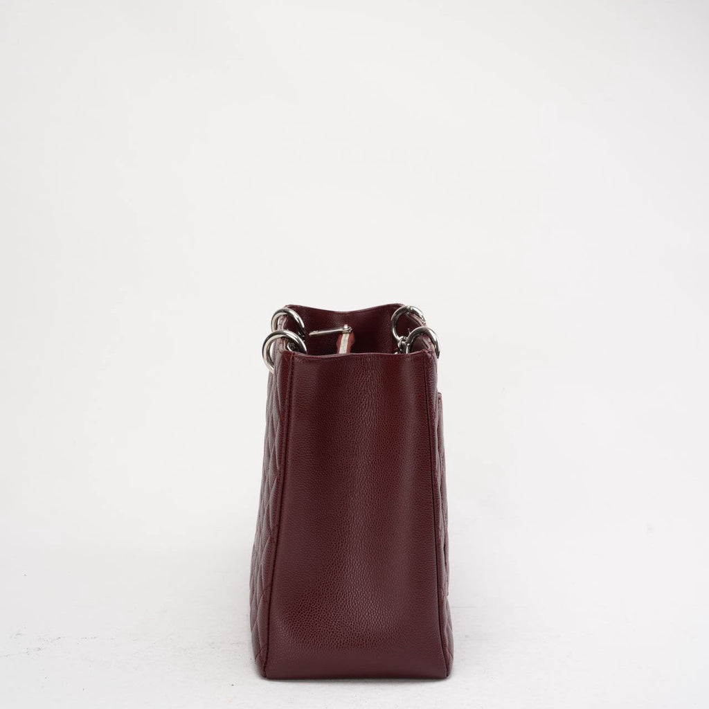 Chanel Grand Shopping Tote (GST) in Burgundy Caviar 2014