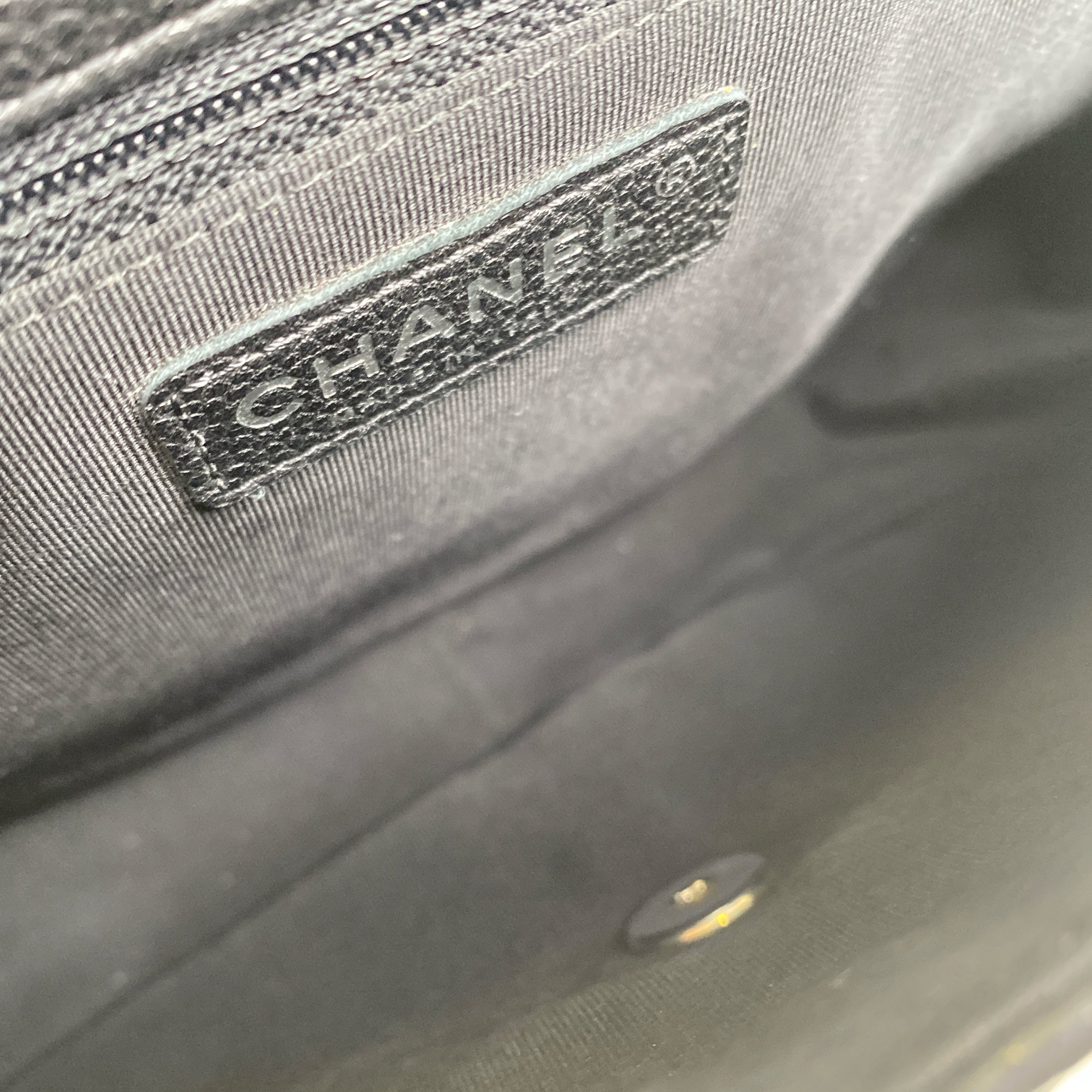 CHANEL HOBO IN BLACK