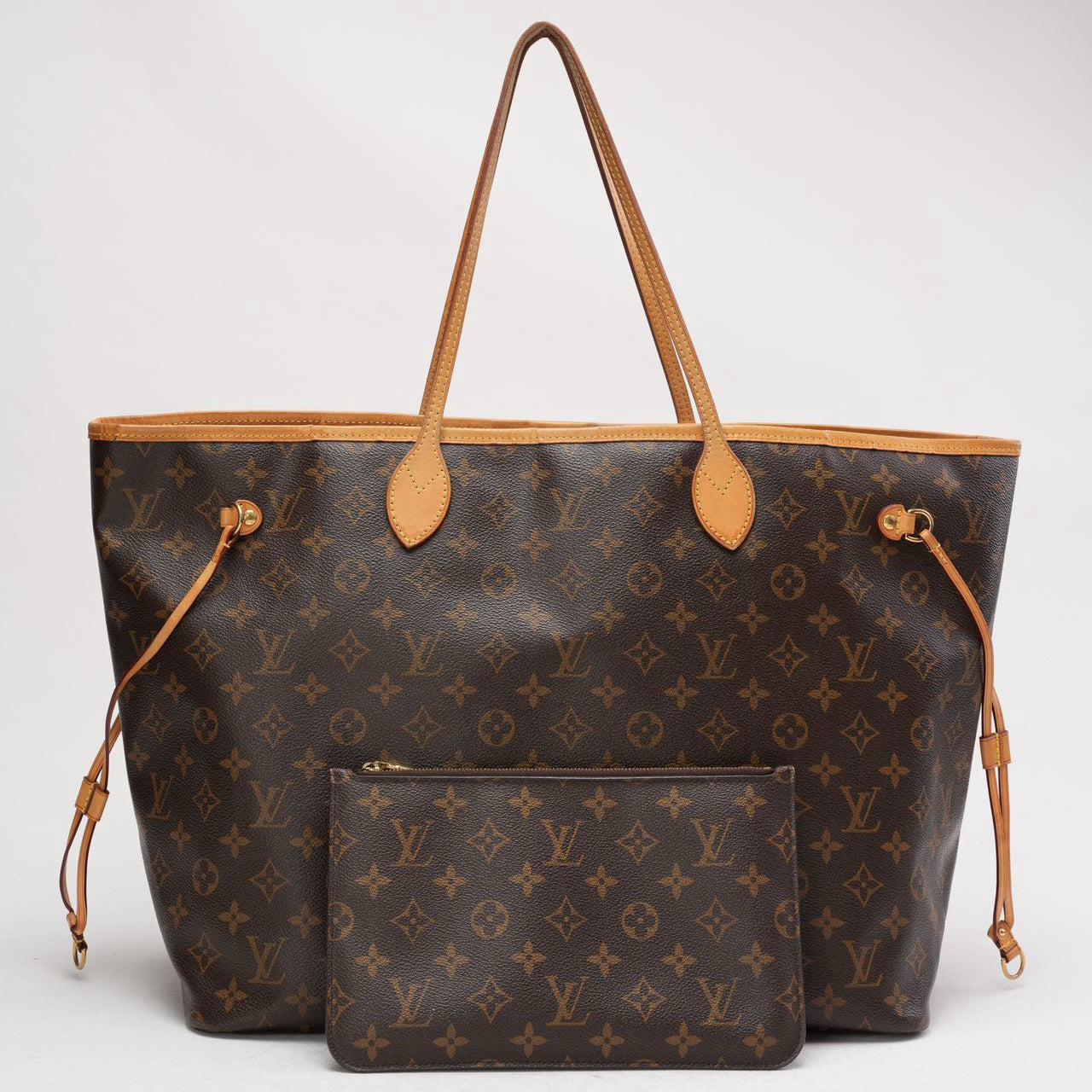 Louis Vuitton Monogram Neverfull GM Tote Bag 2013