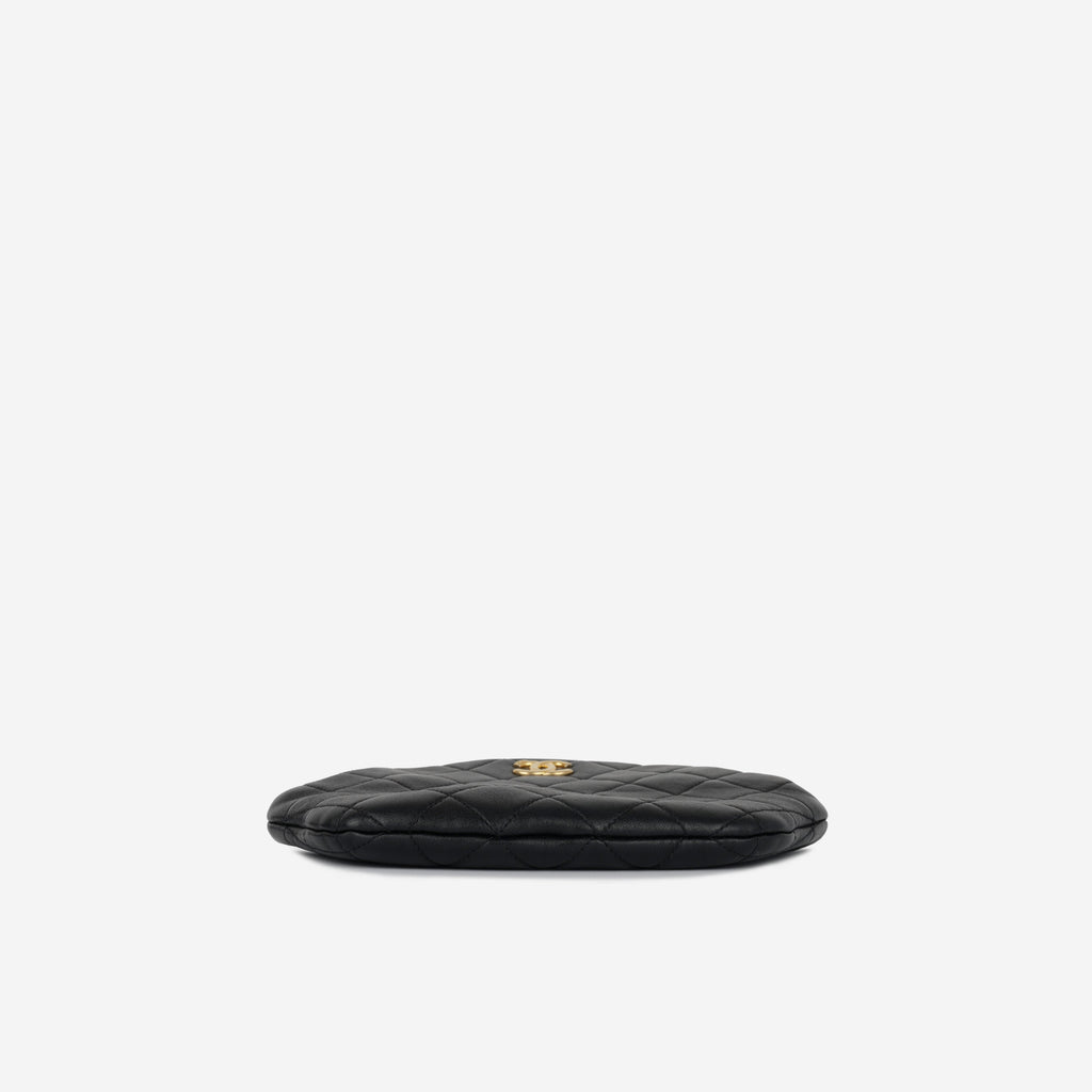 Chanel Pearl Crown Wristlet Clutch