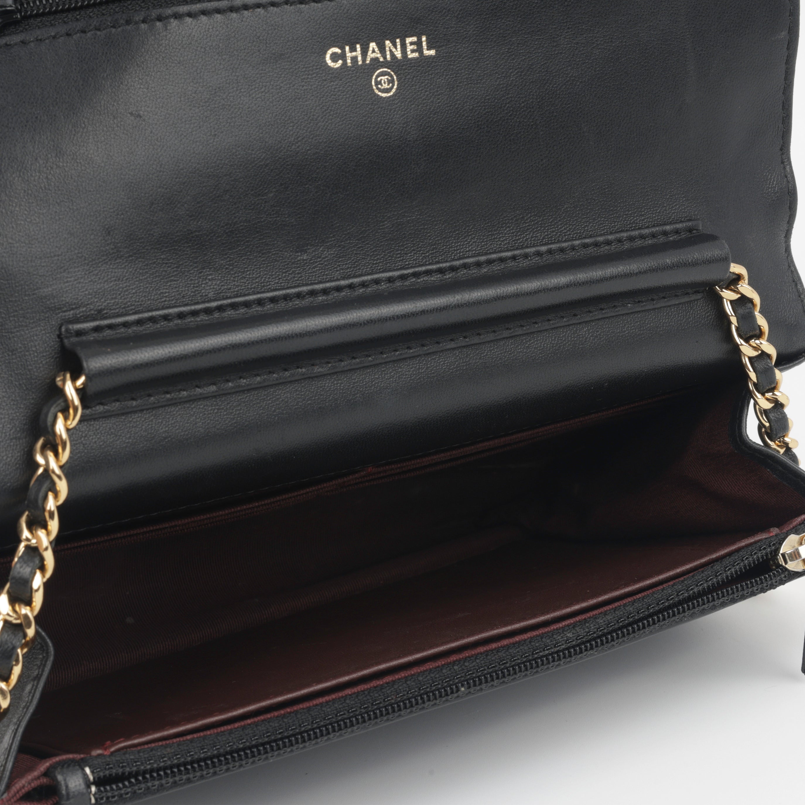 Chanel Classic Wallet on Chain