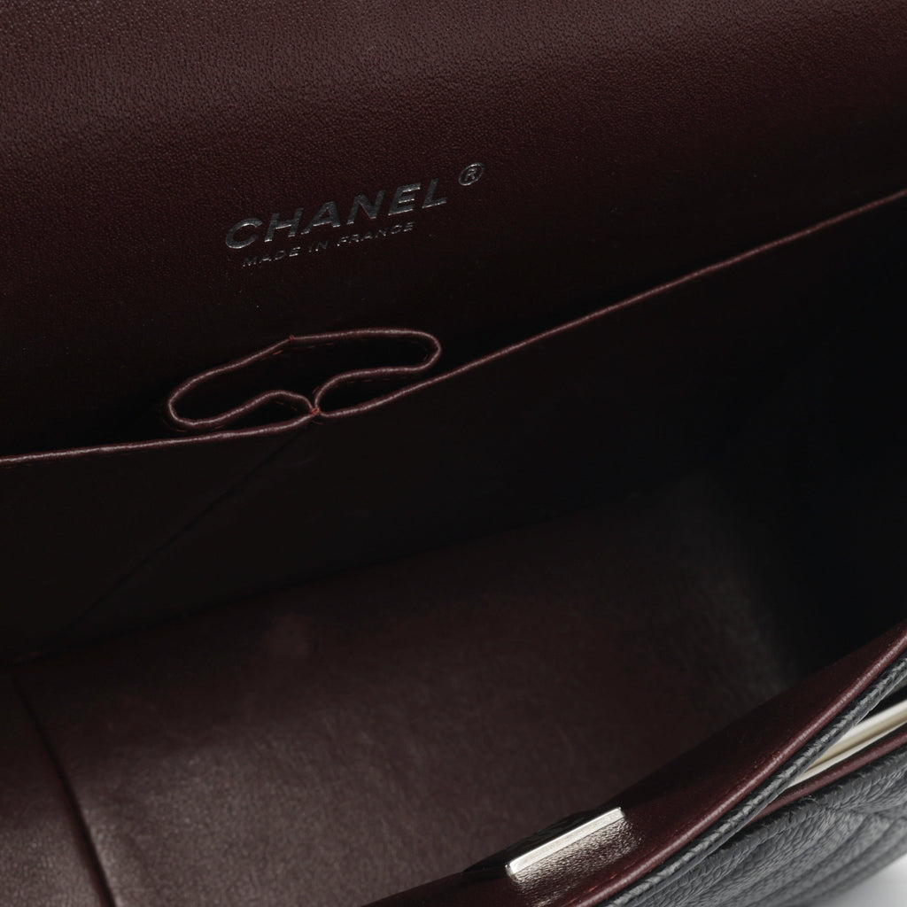Chanel Classic Maxi Double Flap - Black Caviar | Silver Hardware (2023)