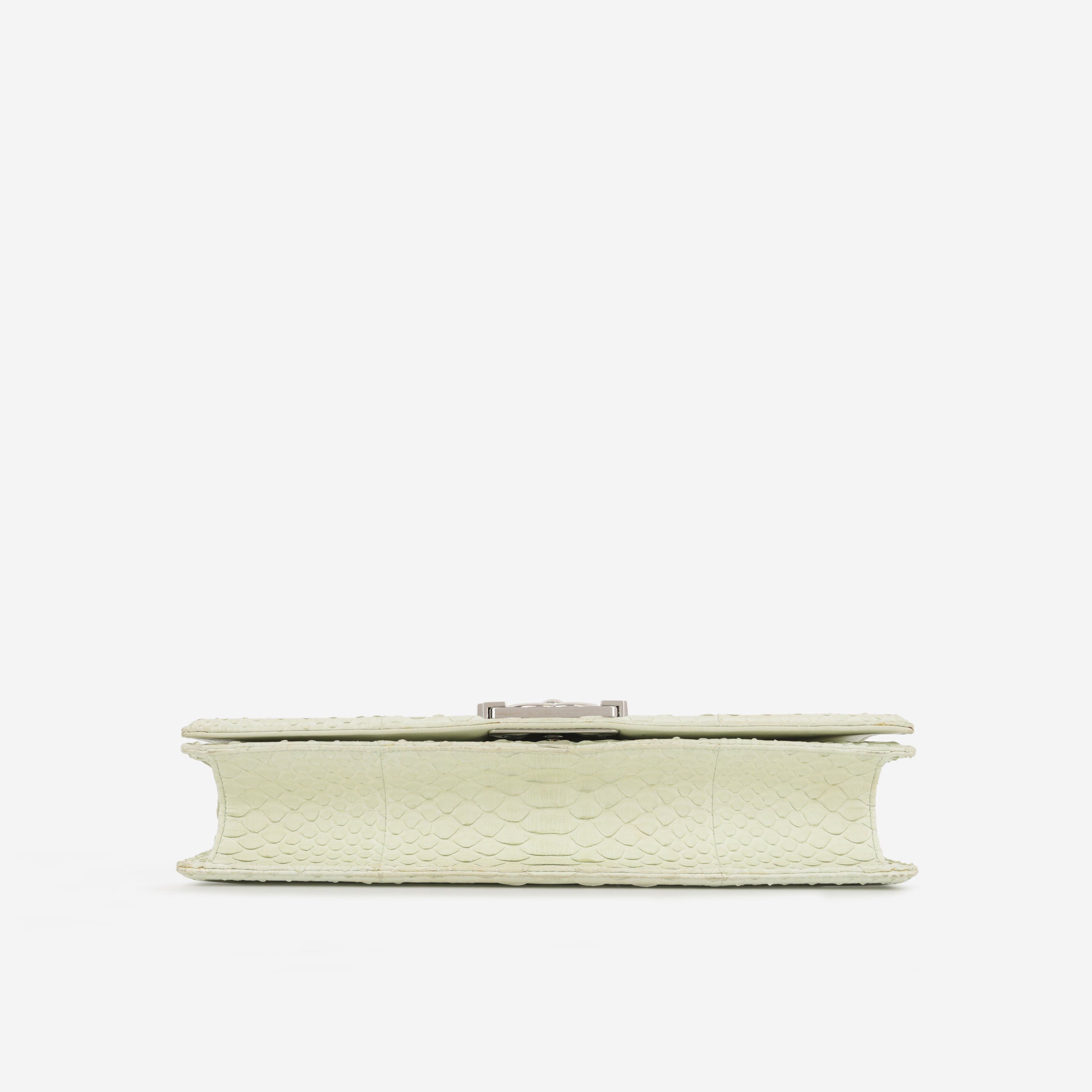 Chanel Boy Clutch - Ice Green
