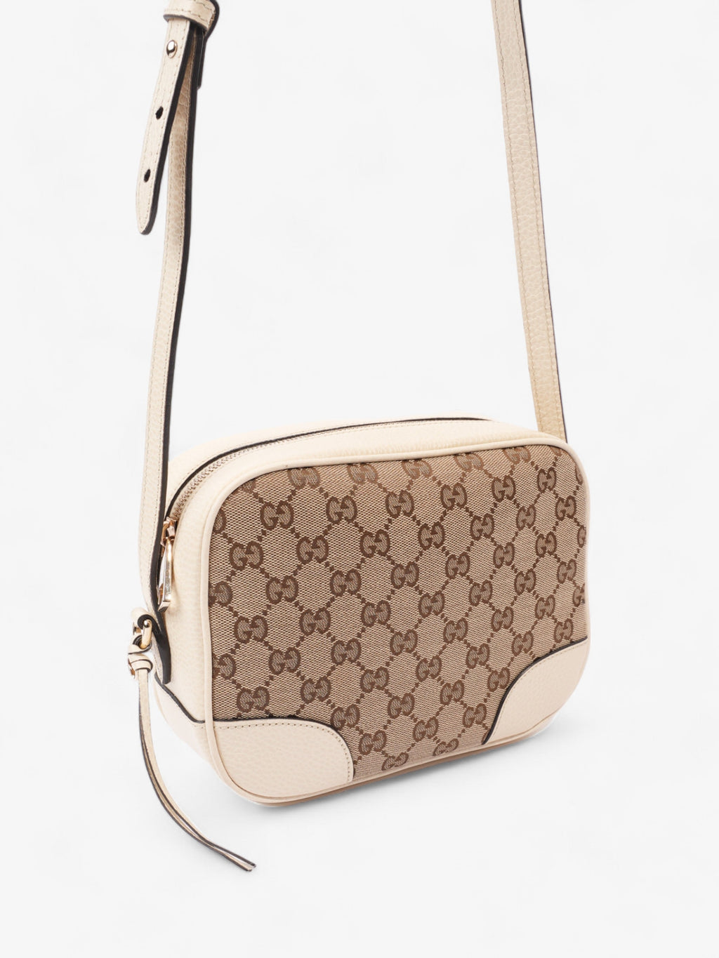 Gucci Bree Beige And Ebony GG Supreme / Cream Canvas