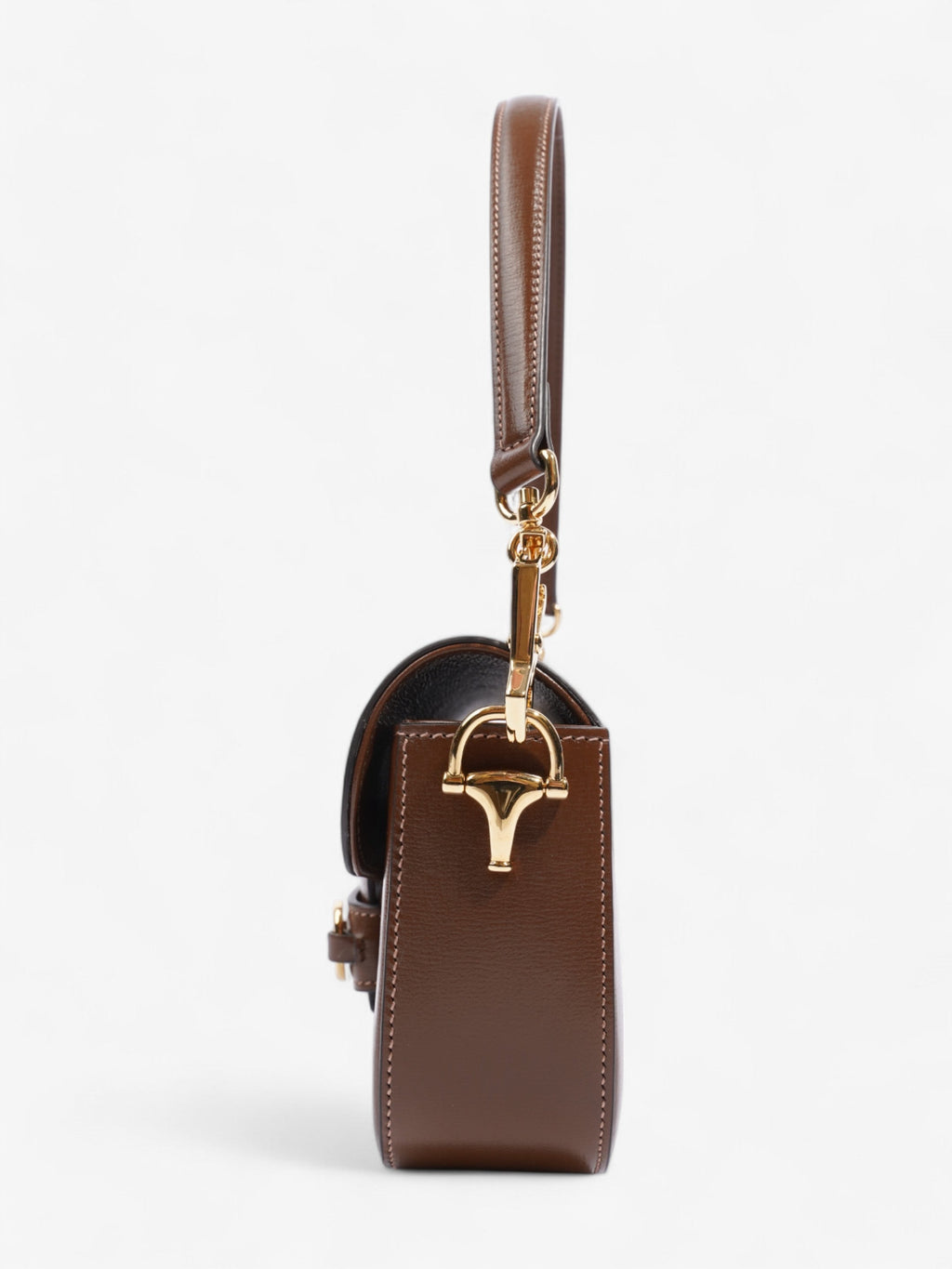 Gucci Gucci Horsebit 1955  Brown Calfskin Leather
