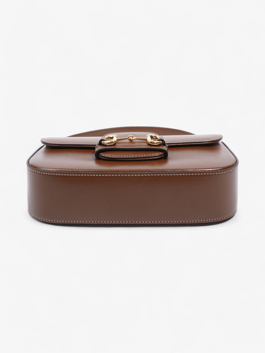 Gucci Gucci Horsebit 1955  Brown Calfskin Leather