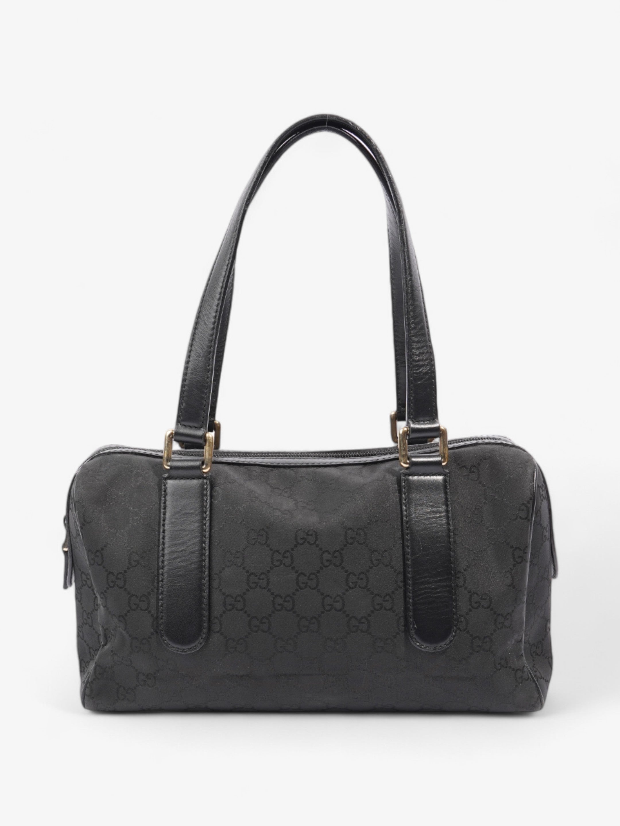 Gucci Boston Black / GG Supreme Nylon Small