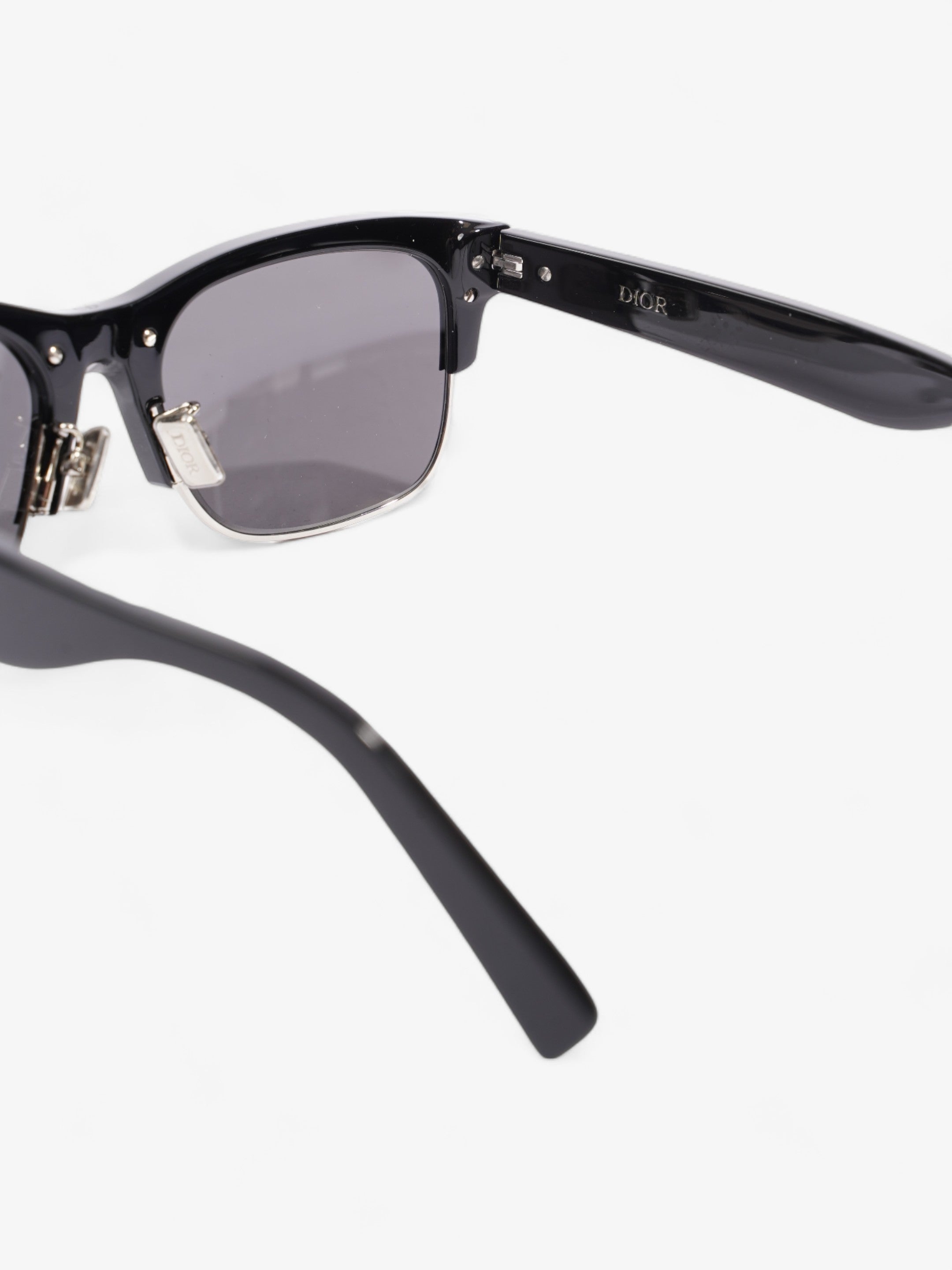 Christian Dior DiorBlackSuit C1U Black / Silver Acetate 145mm