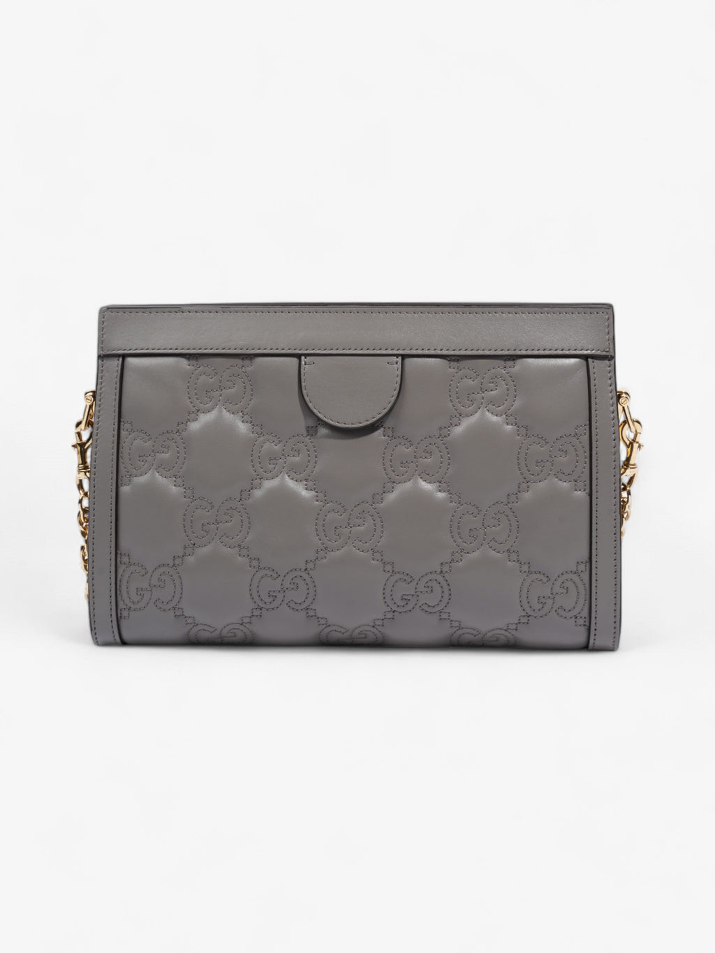 Gucci Ophidia GG GG Supreme / Grey Matelasse Leather Small