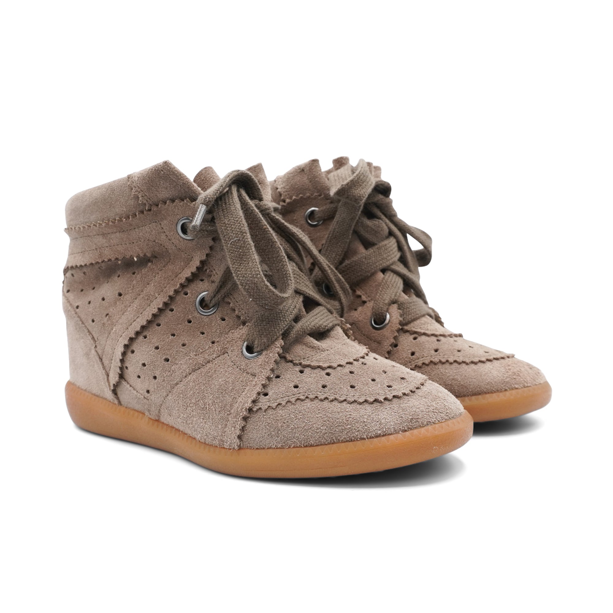 Isabel Marant 'Bobby' Wedge Sneakers - Women's 36
