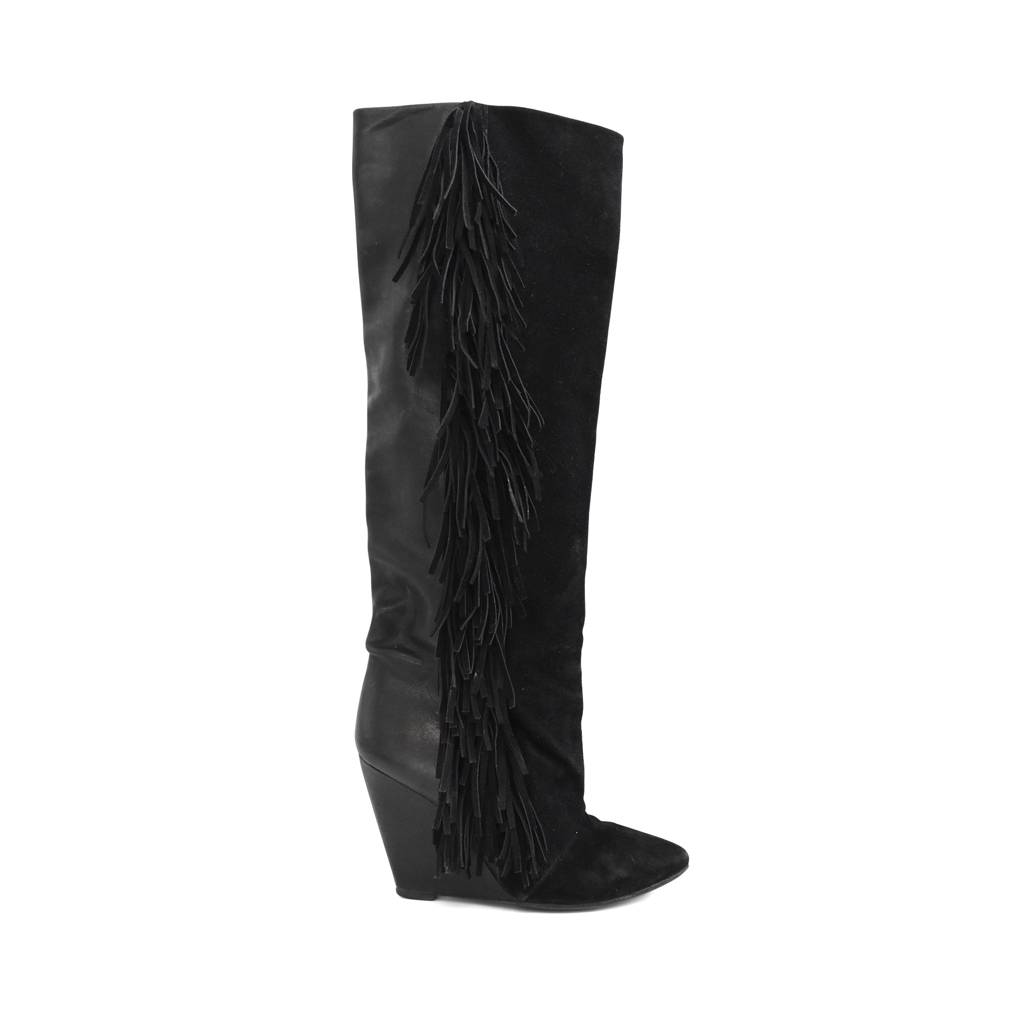 Isabel Marant 'Manly' Fringe Boots - Women's 41