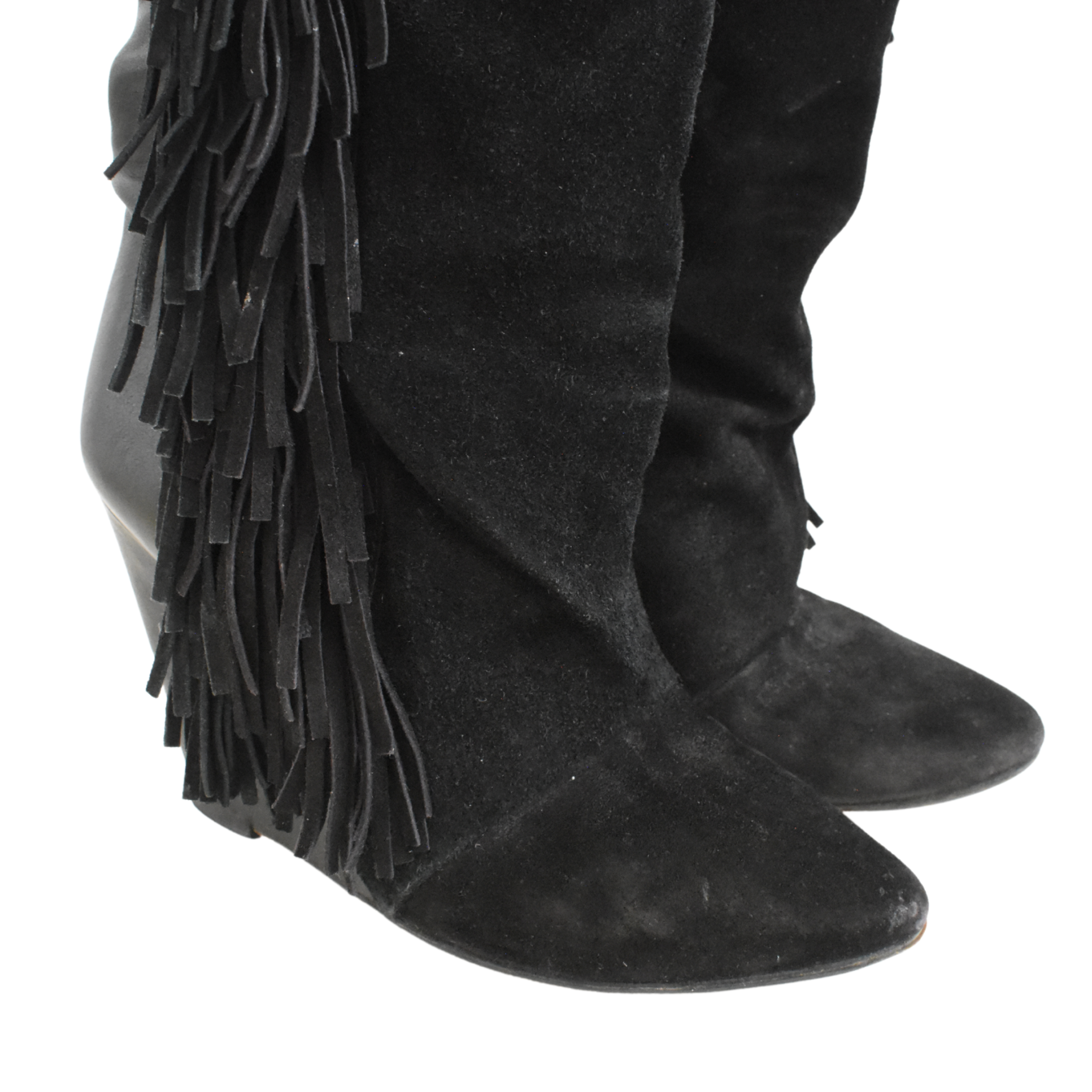 Isabel Marant 'Manly' Fringe Boots - Women's 41