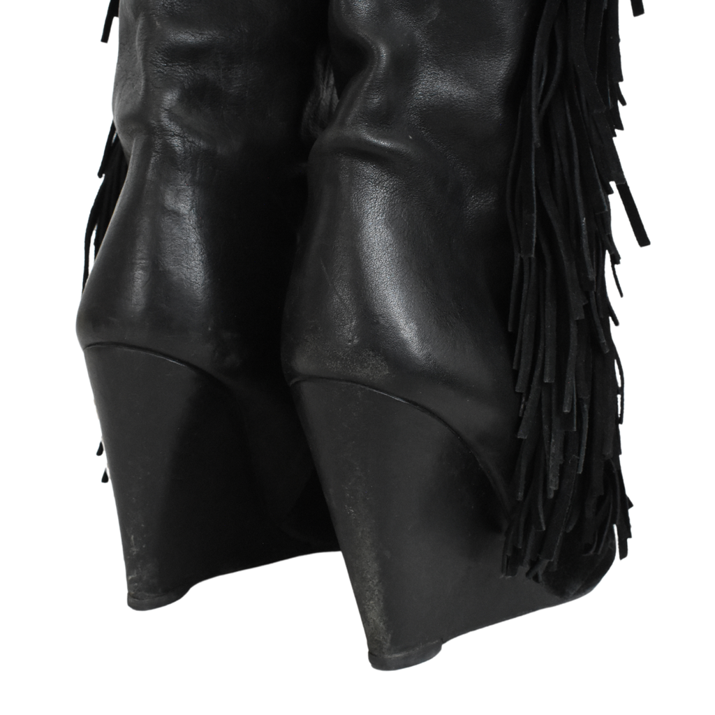 Isabel Marant 'Manly' Fringe Boots - Women's 41