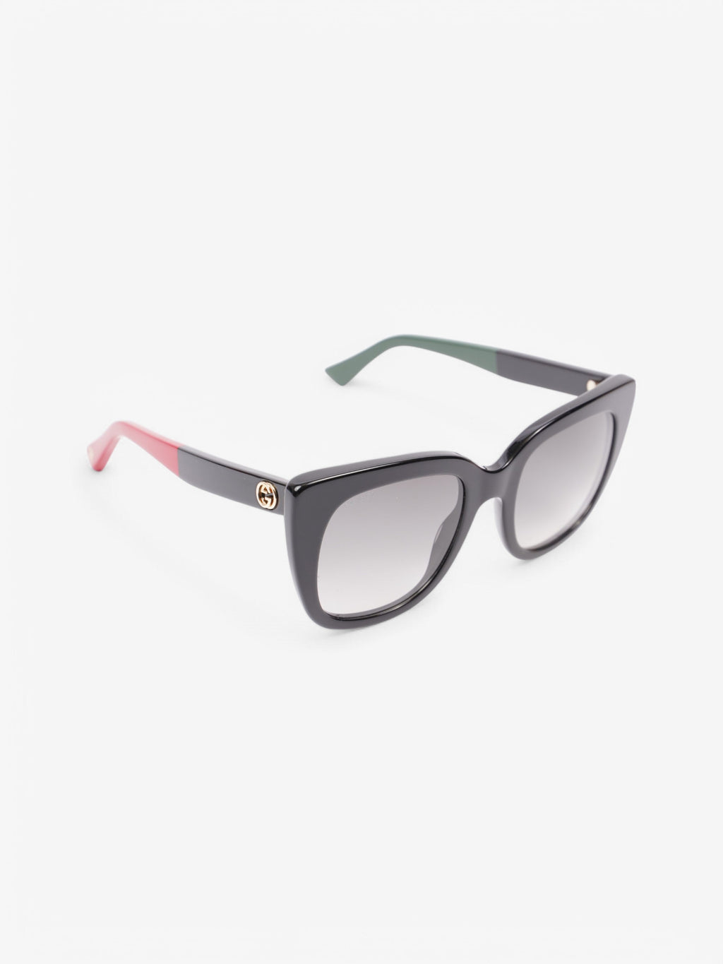 Gucci GG Bee Sunglasses Black / Red / Green Plastic