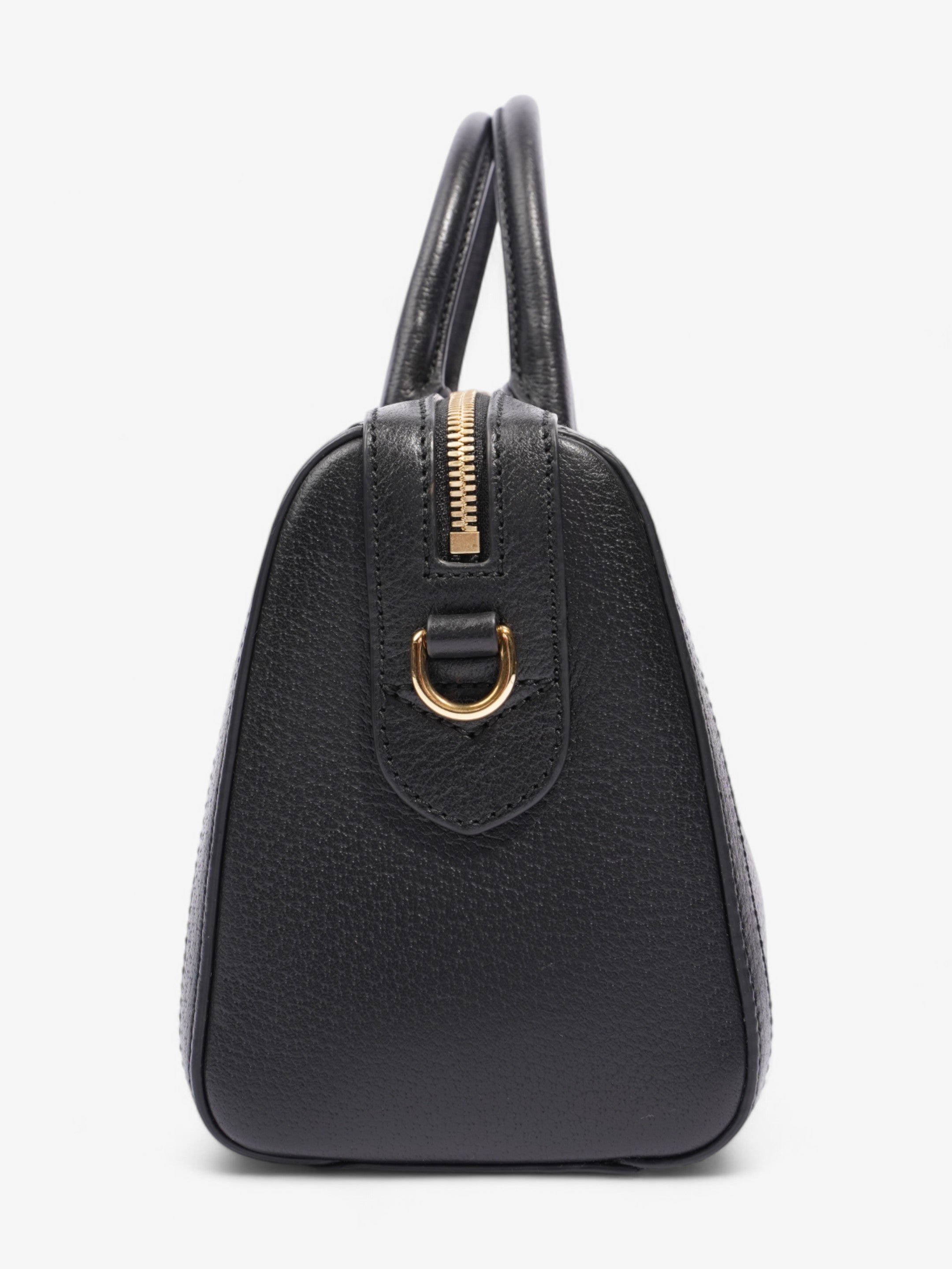 Gucci Ophidia Boston Bag Black / Red / Green Leather Medium
