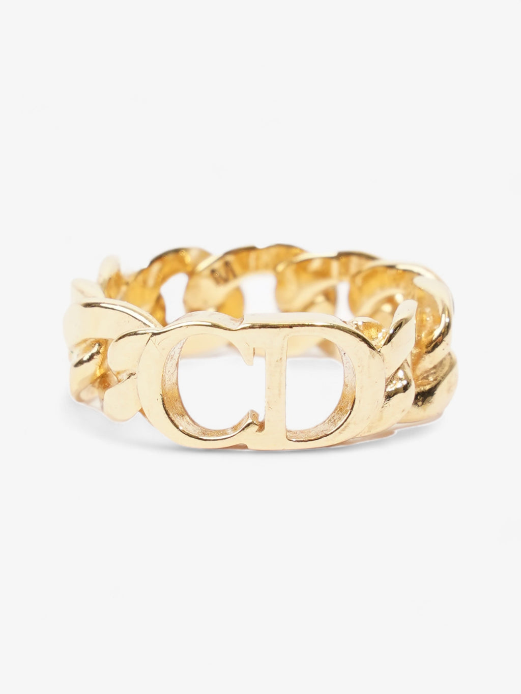 Christian Dior Danseuse Étoile Ring Gold Base Metal M (52mm)