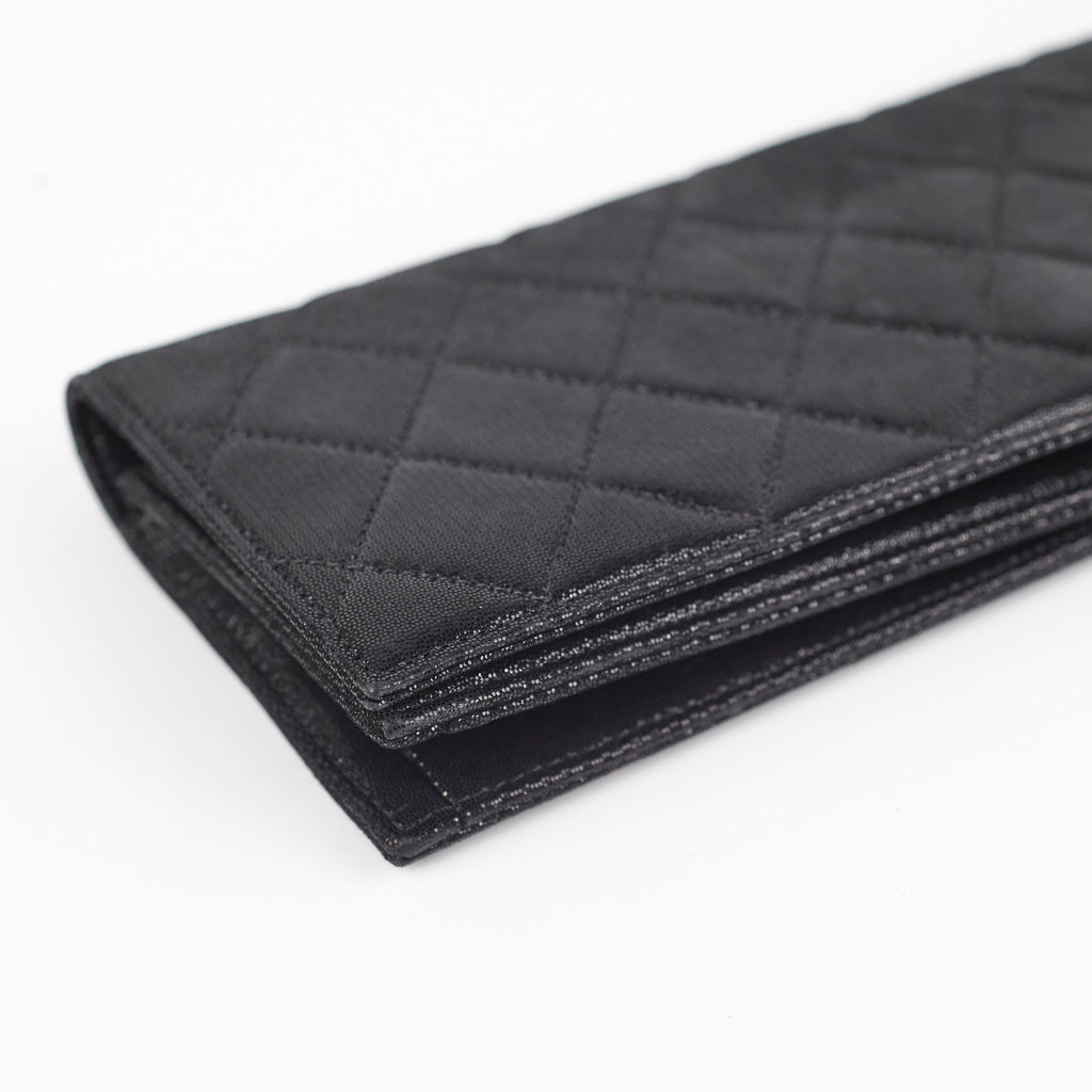 Chanel Fabric Crystal CC Clutch