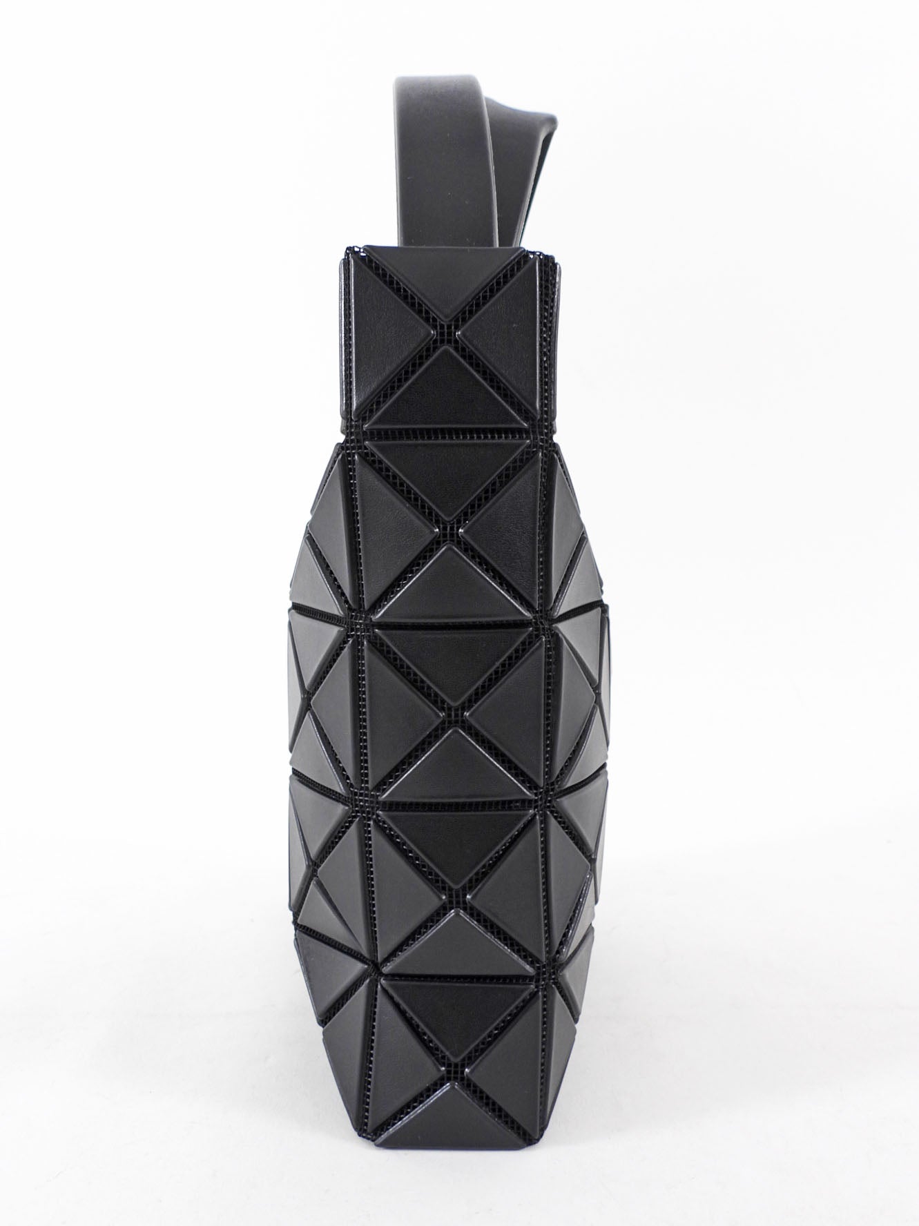 Issey Miyake Bao Bao Prism Matte Black Mini Crossbody Tote