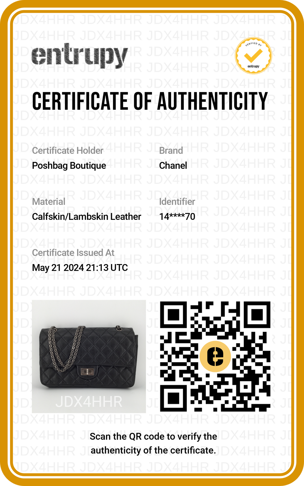 Chanel 2.55 Large Aged Leather Flap Bag