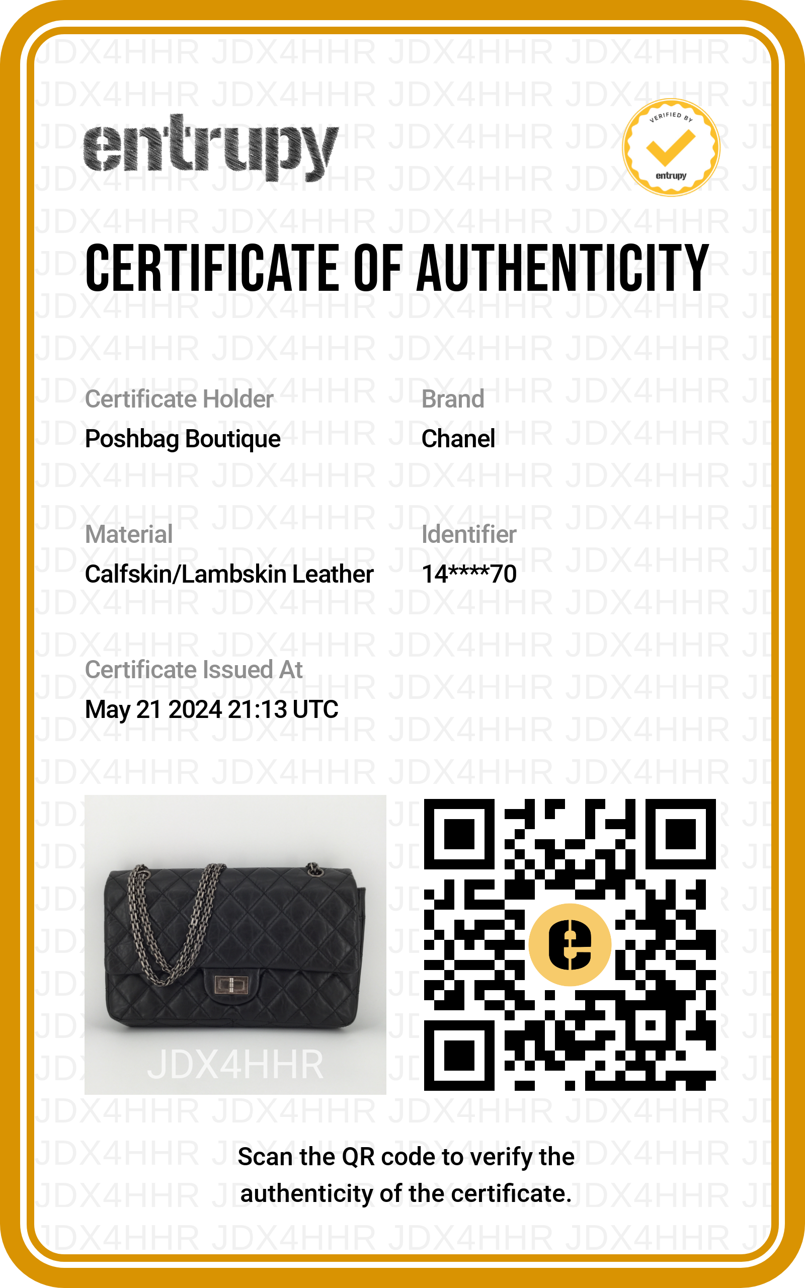 Chanel 2.55 Large Aged Leather Flap Bag