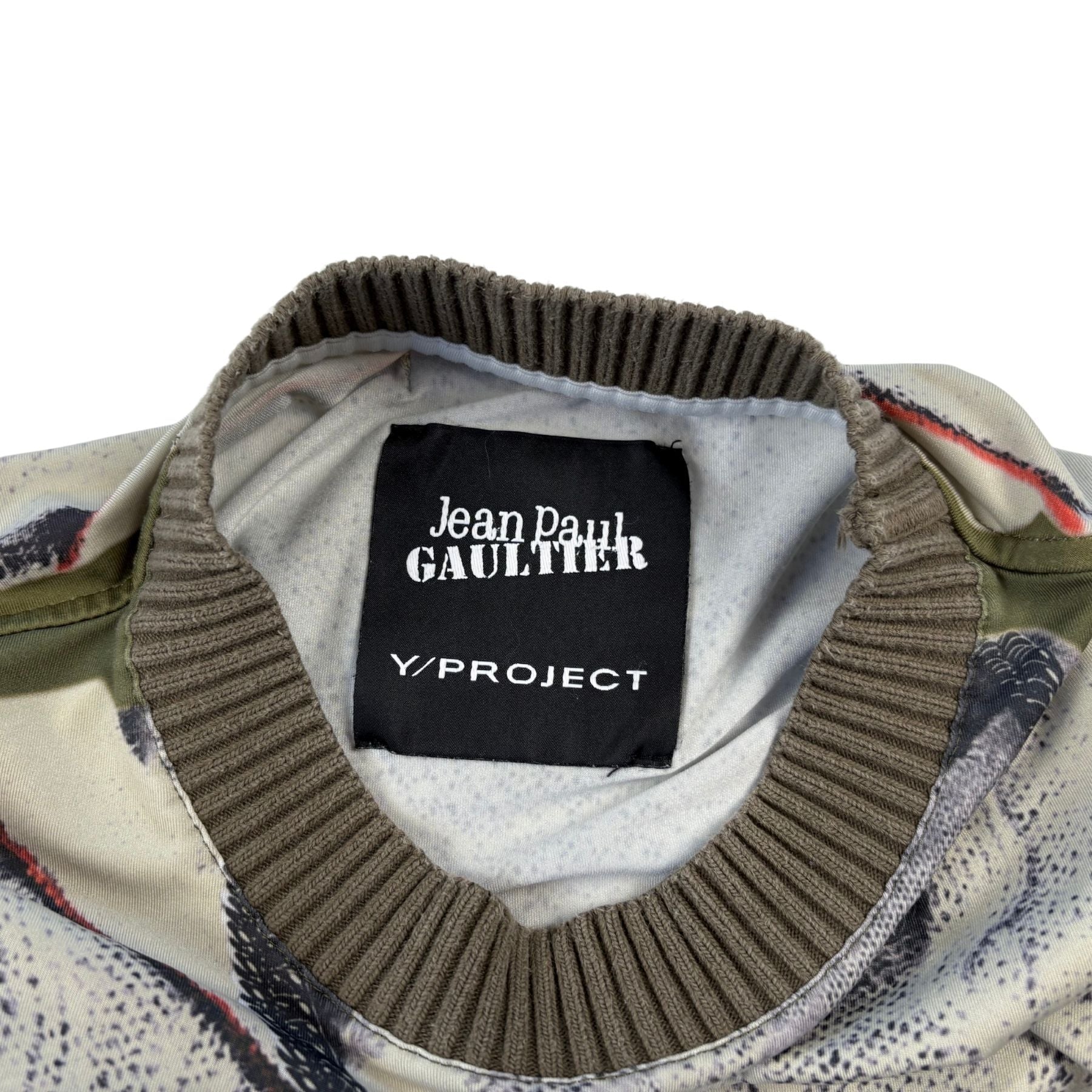 Y/Project x Jean Paul Gaultier  'Trompe L'Oeil Cable Knit' Top - Men's S