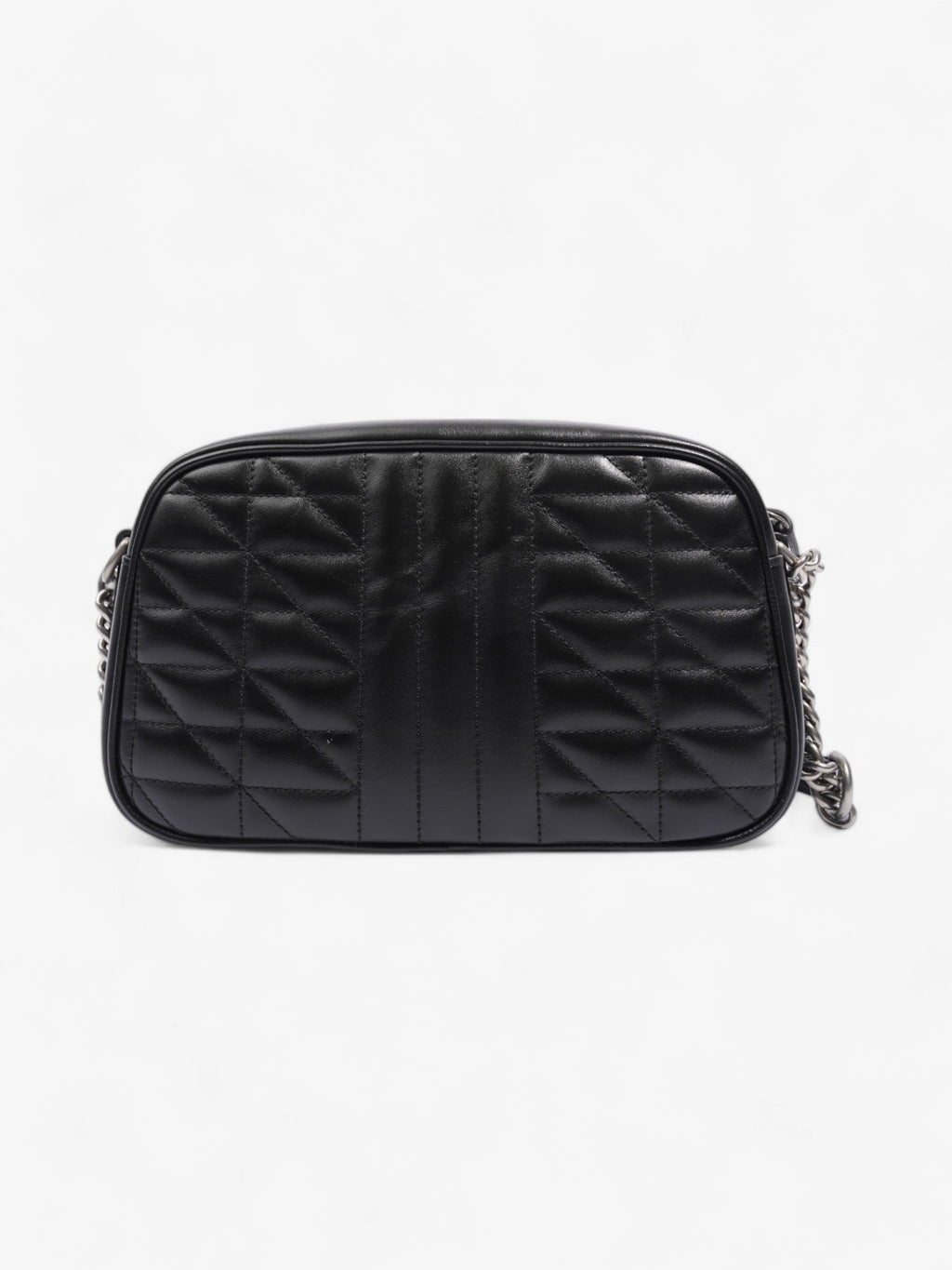 Gucci GG Marmont Black Calfskin Leather Small