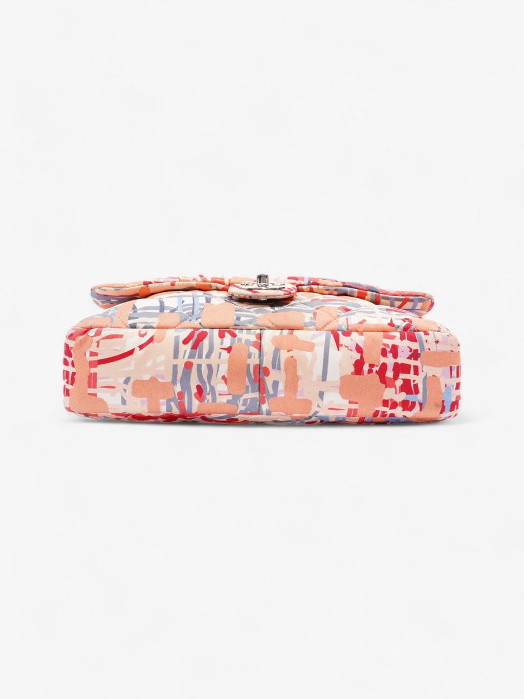 Chanel Foulard Flap Bag Multicoloured Fabric Large