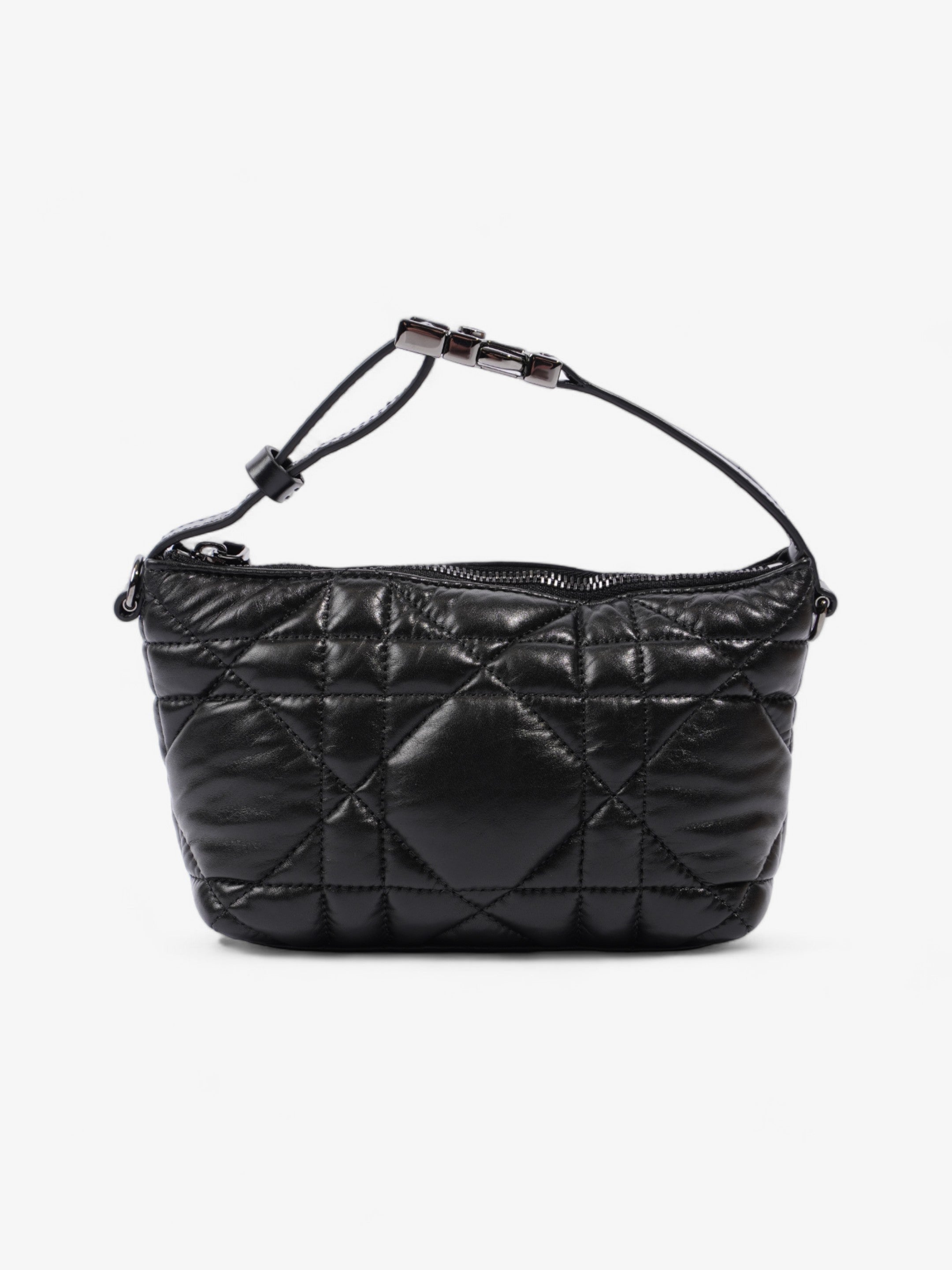 Christian Dior DiorTravel Nomad Pouch Black Calfskin Leather