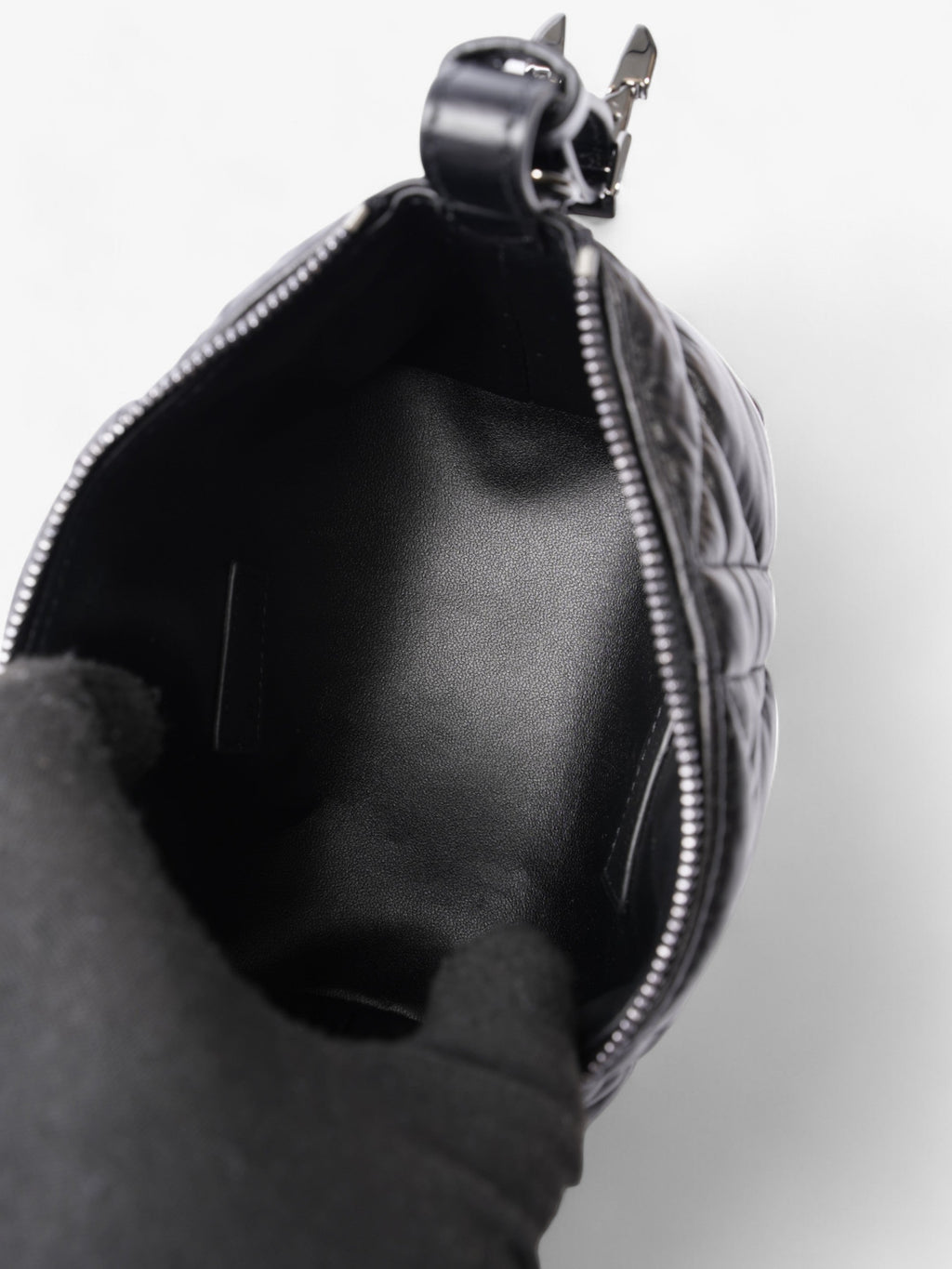 Christian Dior DiorTravel Nomad Pouch Black Calfskin Leather