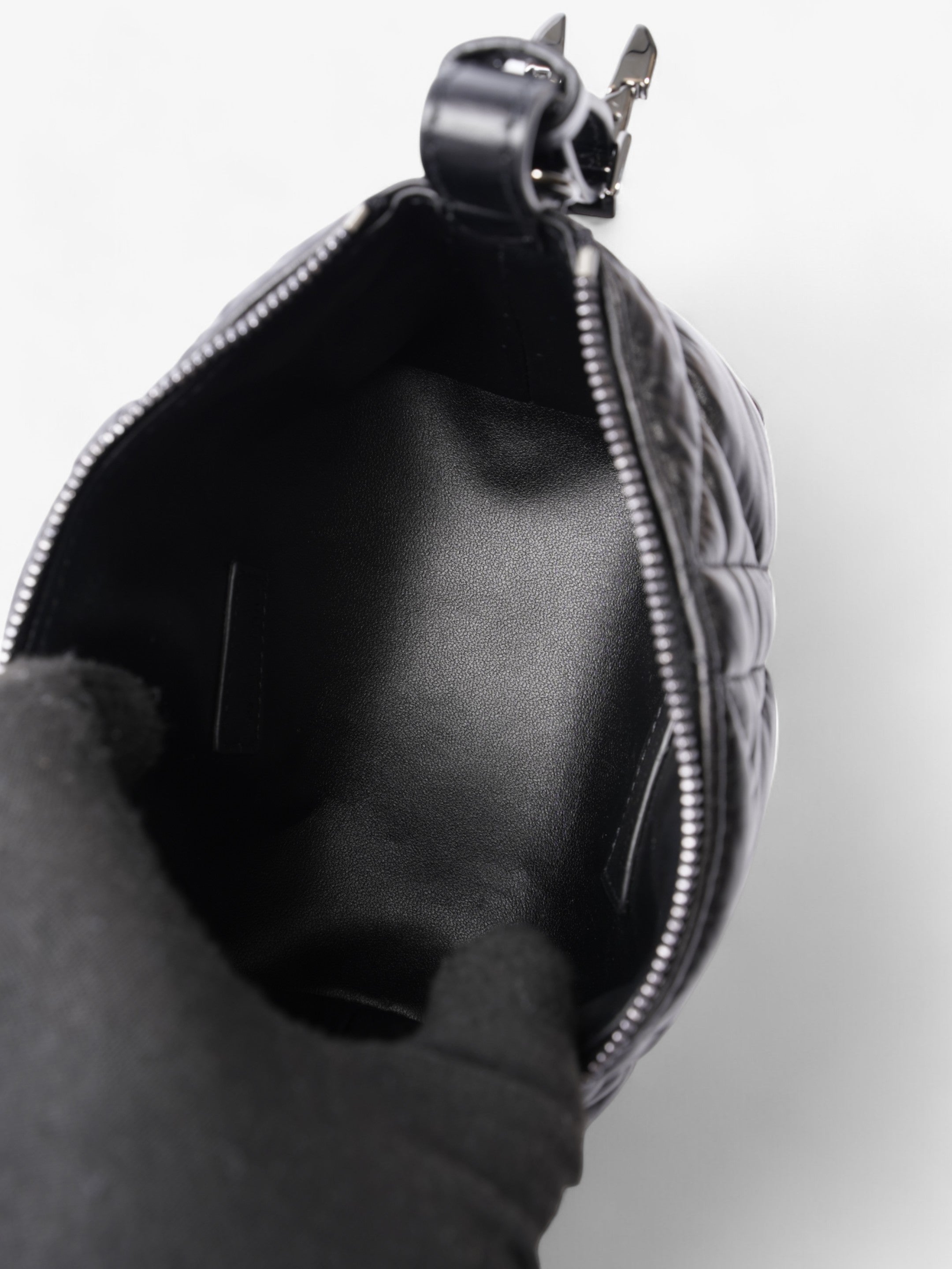 Christian Dior DiorTravel Nomad Pouch Black Calfskin Leather