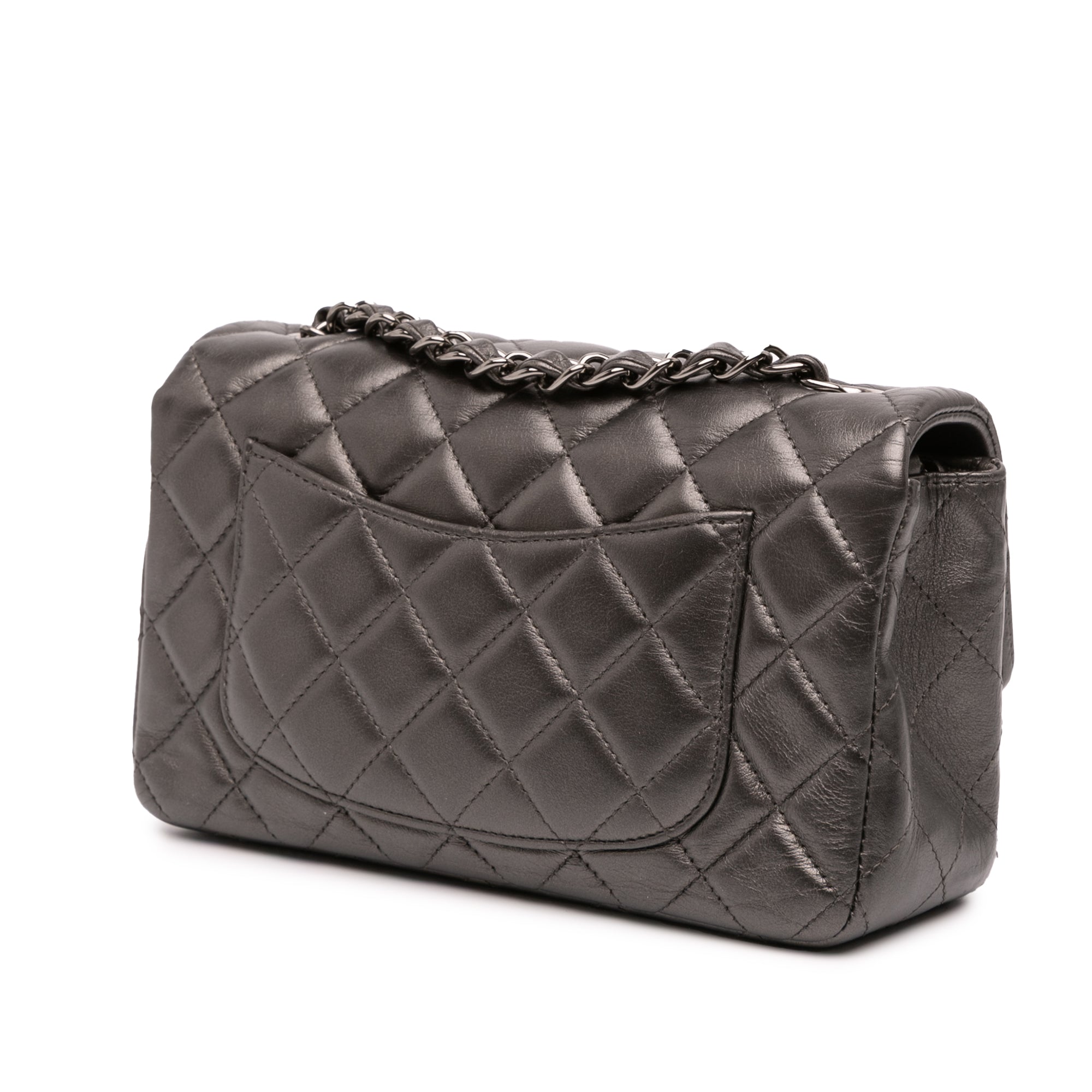Classic Single Flap Bag Quilted Lambskin Mini