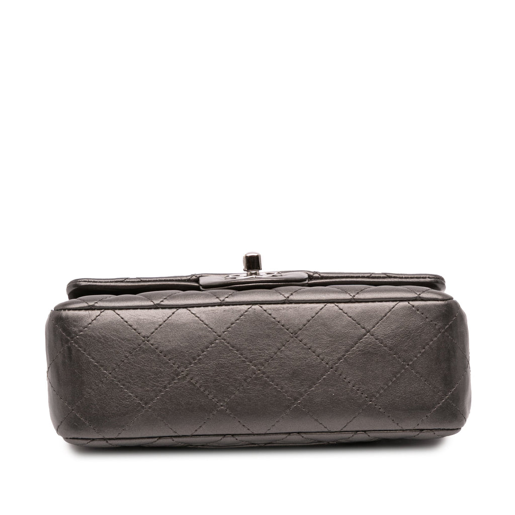 Classic Single Flap Bag Quilted Lambskin Mini