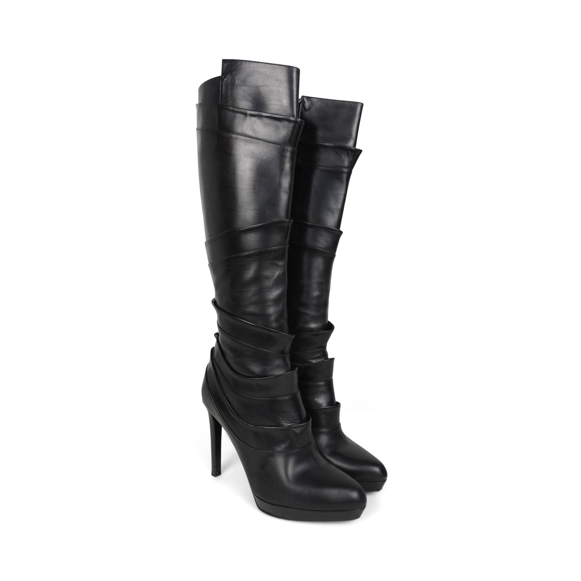 Jil Sander Pleated Boots - Women's 37