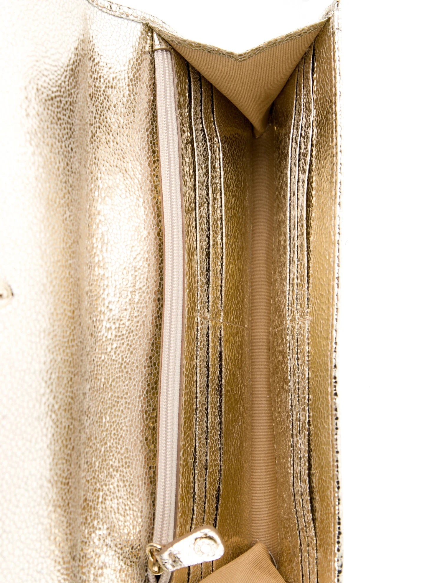 JIMMY CHOO REESE METALLIC GLITTER CLUTCH BAG