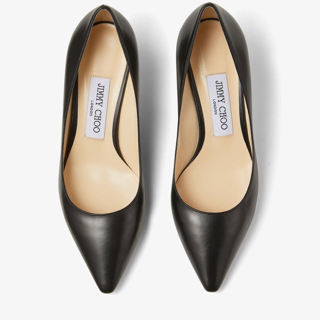 JIMMY CHOO ROMY 60 KIDS LEATHER PUMPS
