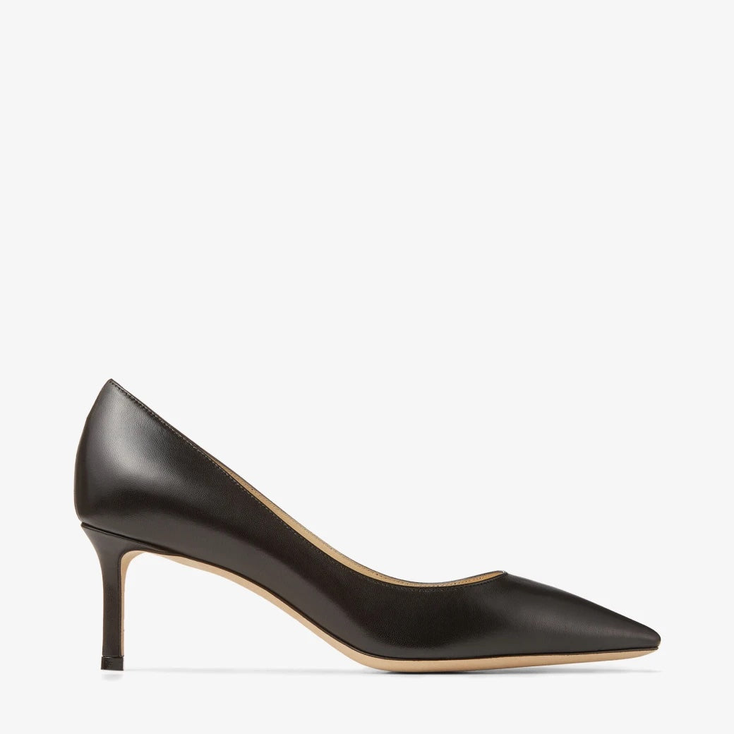 JIMMY CHOO ROMY 60 KIDS LEATHER PUMPS
