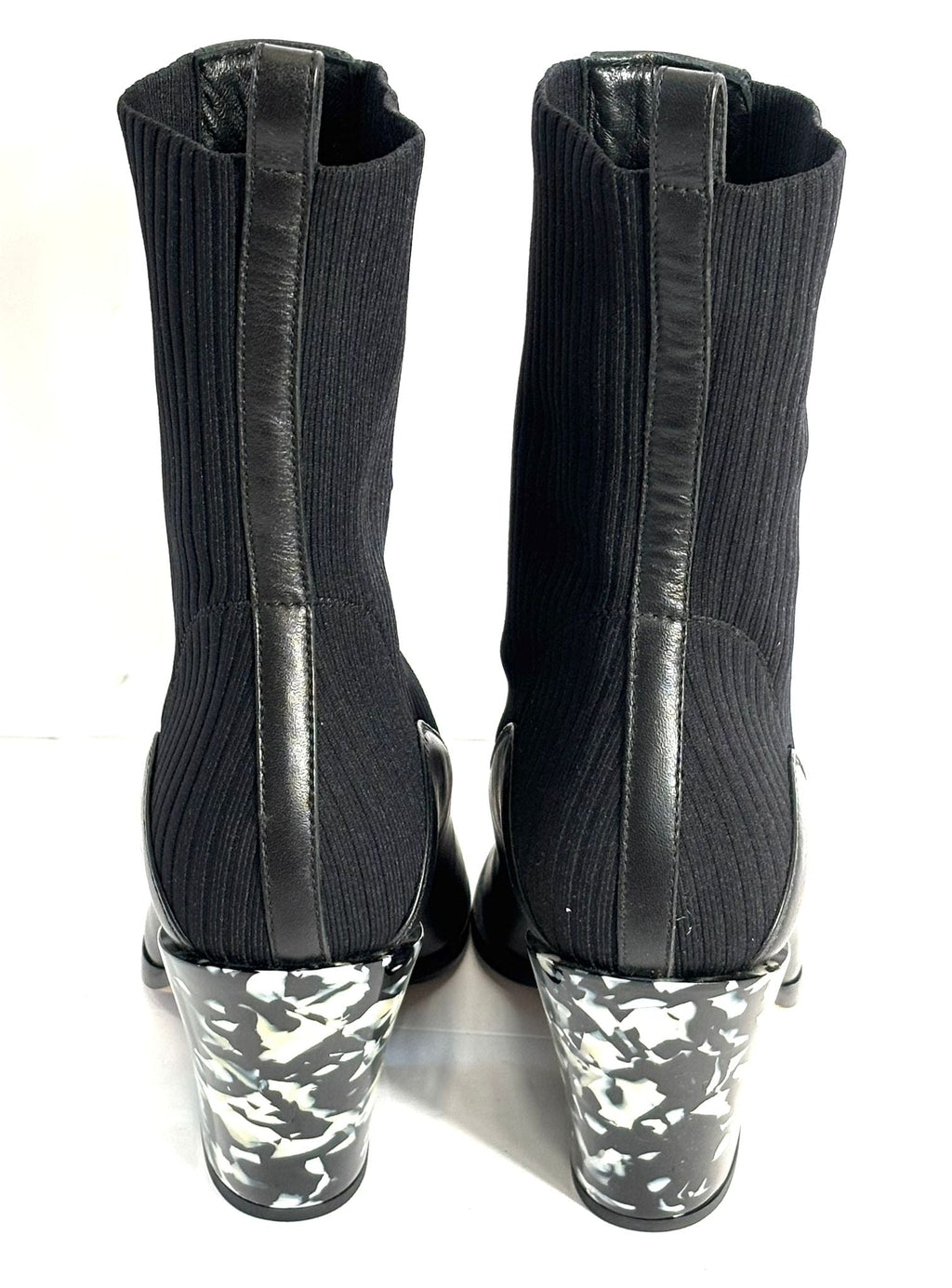 JIMMY CHOO LEATHER WESTERN BOOTS