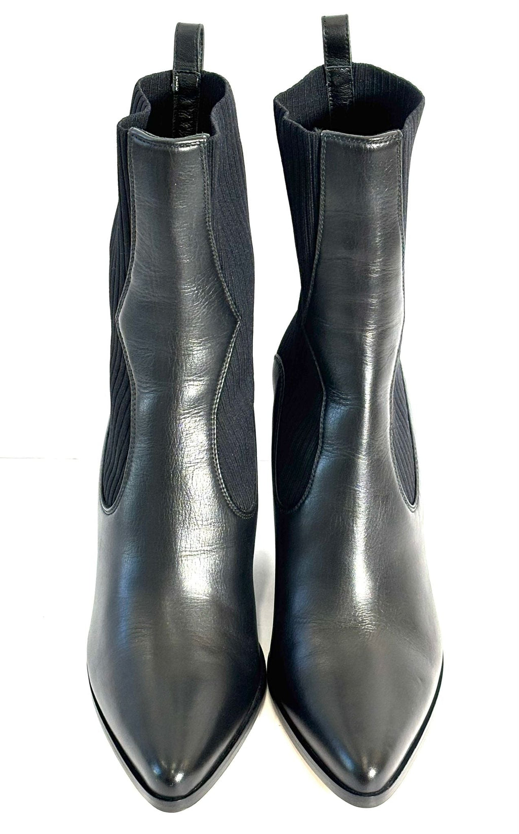 JIMMY CHOO LEATHER WESTERN BOOTS