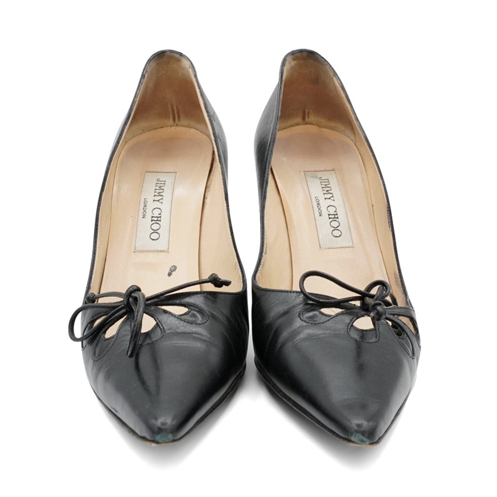 Jimmy Choo Vintage Kitten Heels - Women's 38