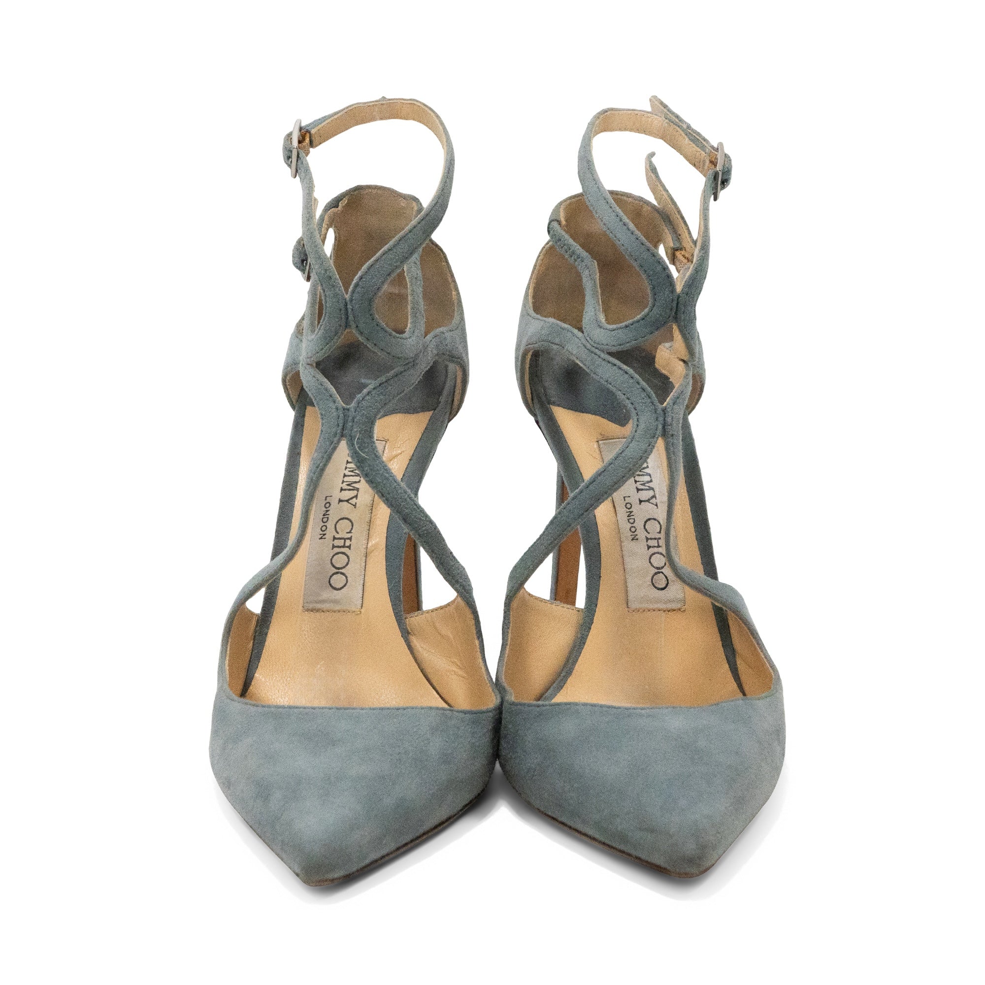 Jimmy Choo Cage Heels - Women's 35.5